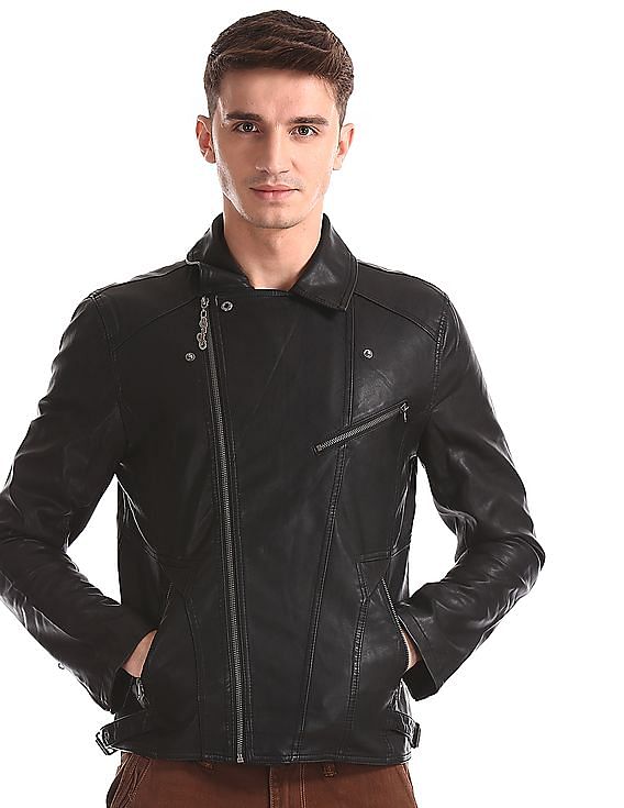 Koovs clearance leather jacket