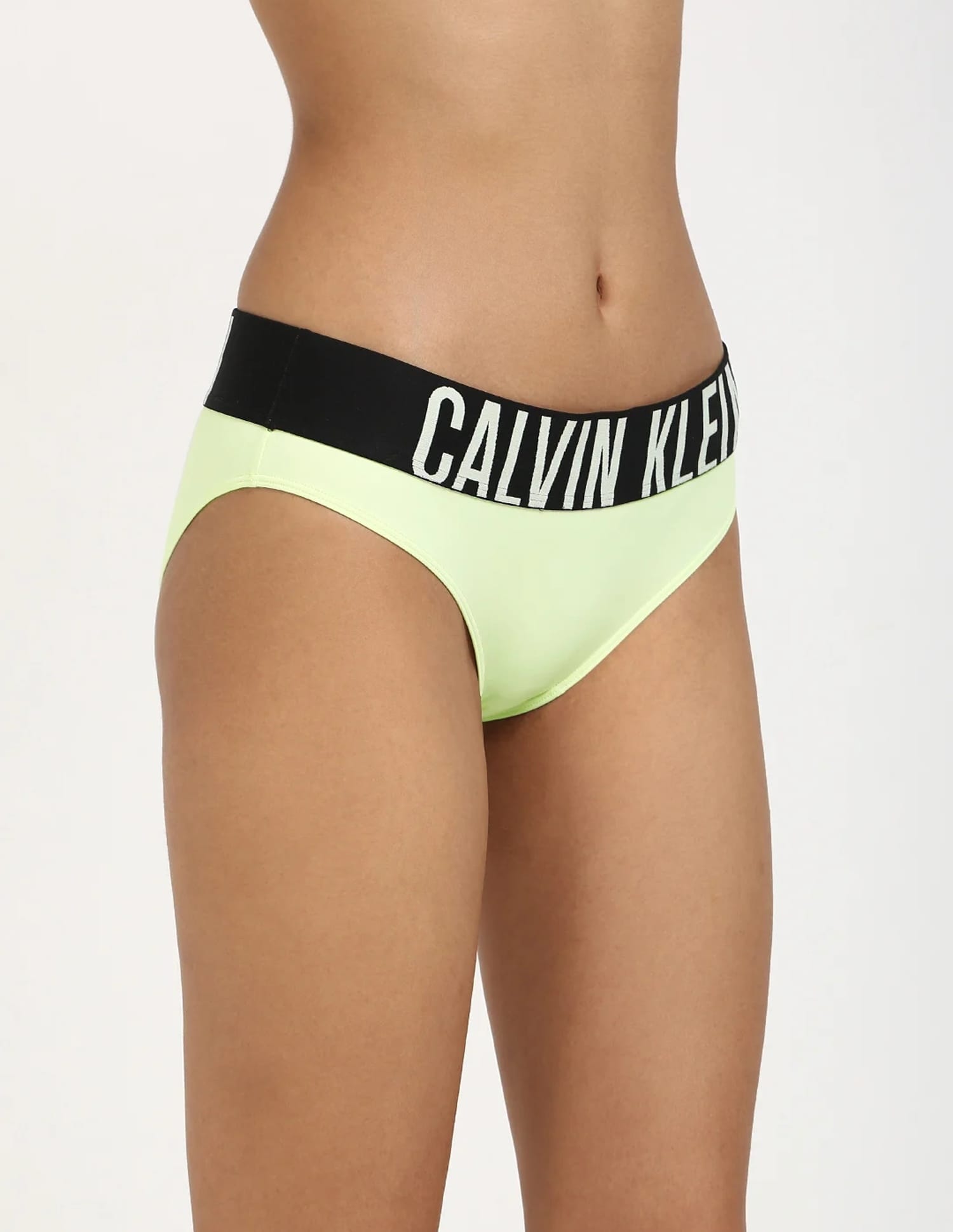 Buy Calvin Klein Underwear Womens Green Solid Panties