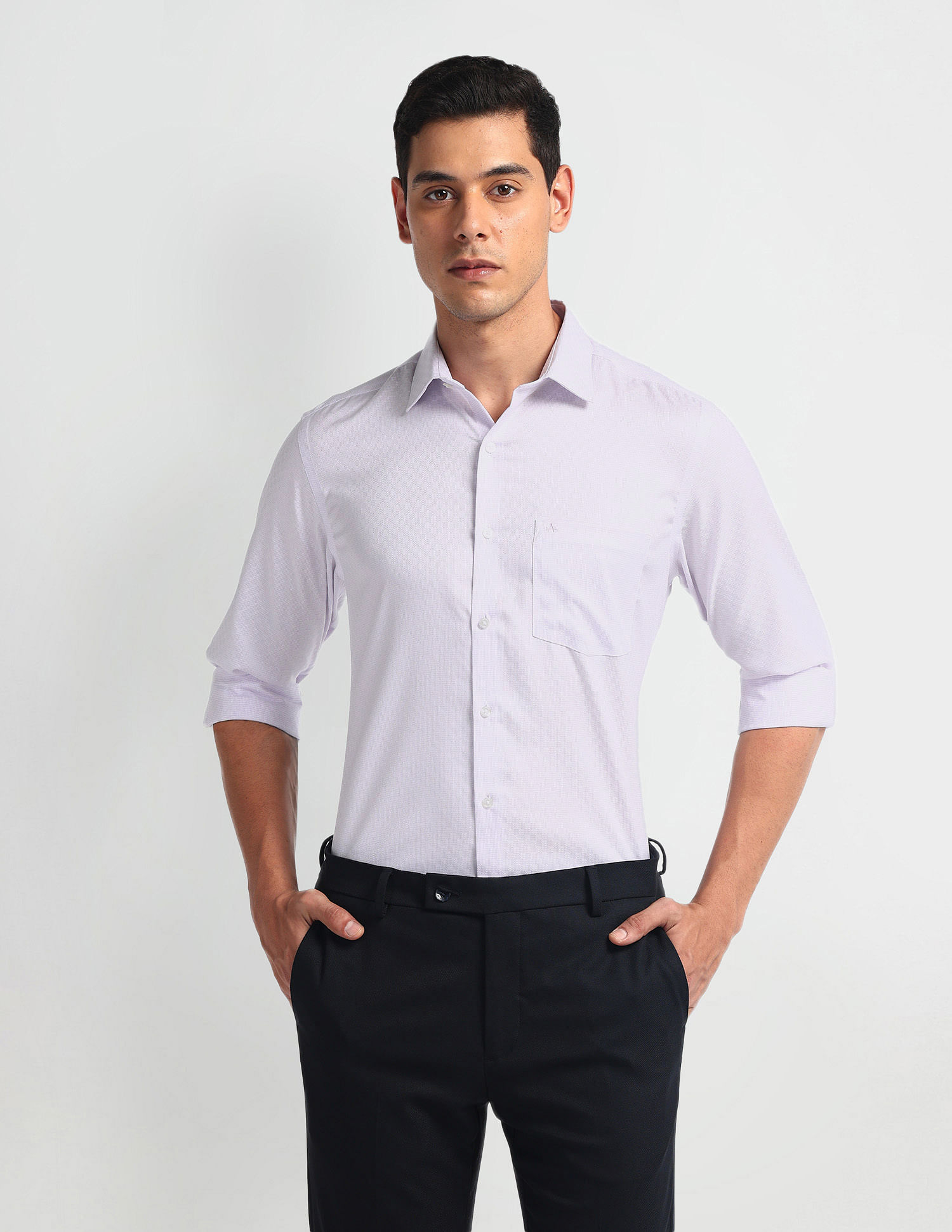 Arrow Auto Press Regular Fit Shirt