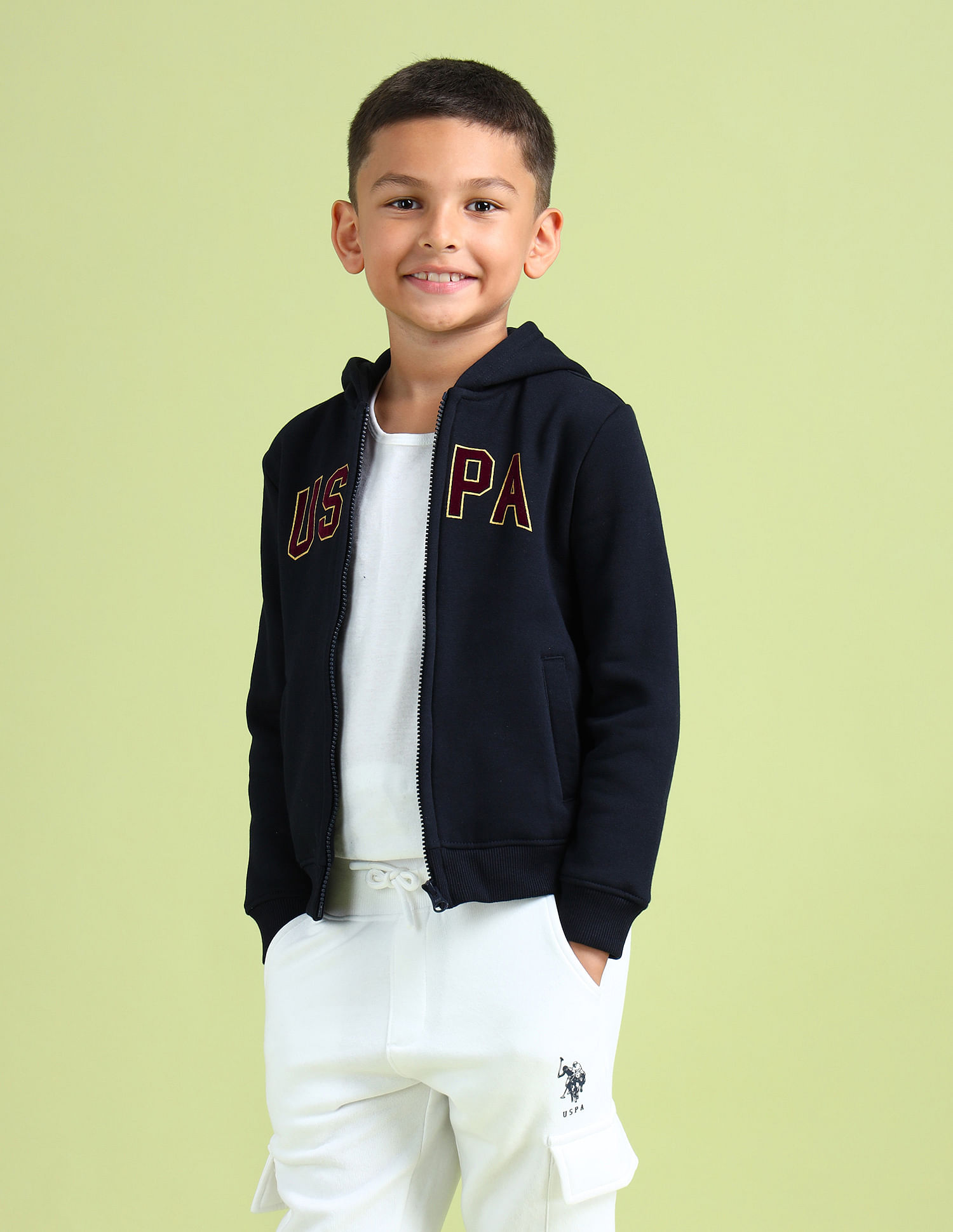 U.S. Polo Assn. Kids Regular Fit Logo Sweatshirt