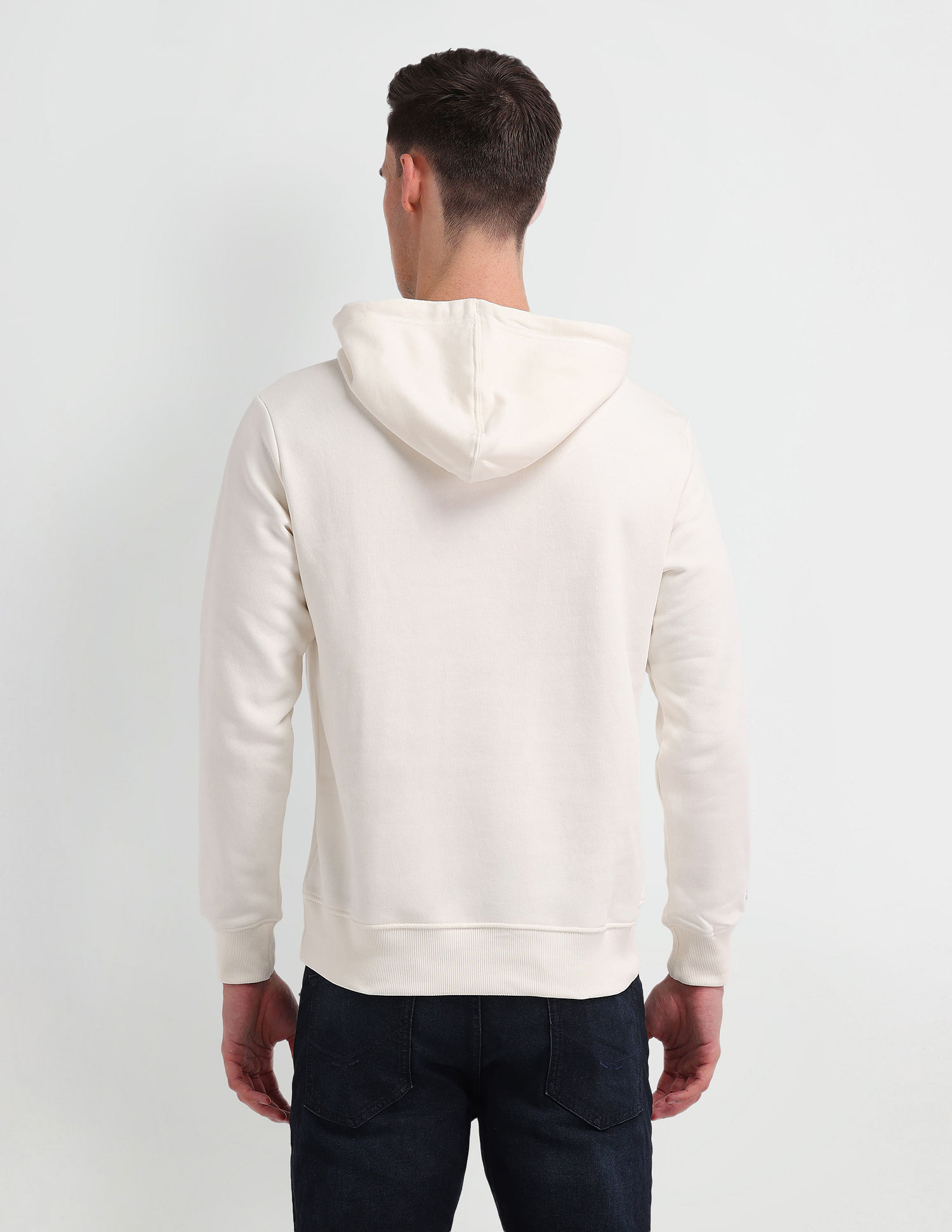 U.S. Polo Assn. Denim Co. Hooded Brand Appliqued Sweatshirt