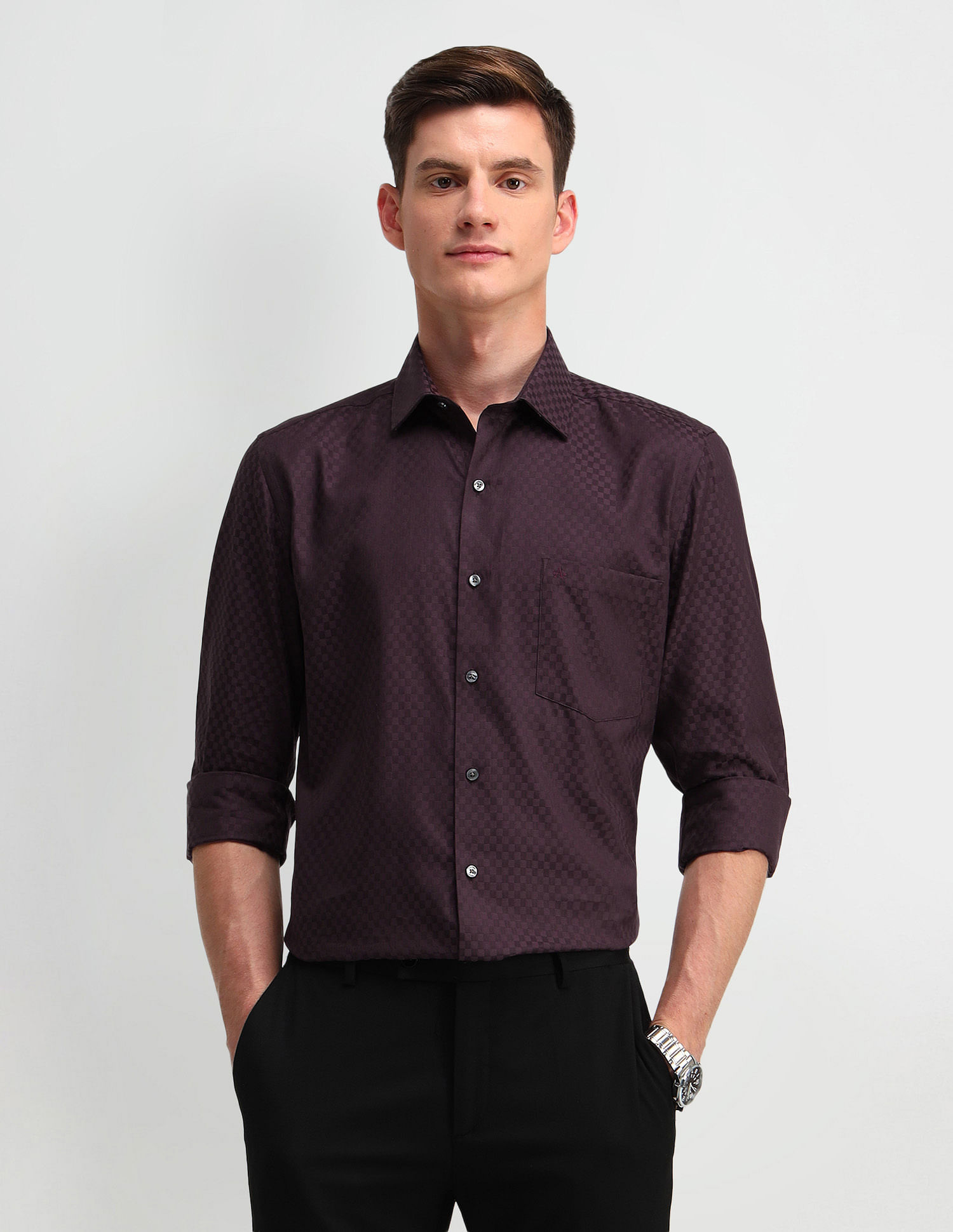 Arrow Liberty Classic Fit Cotton Shirt