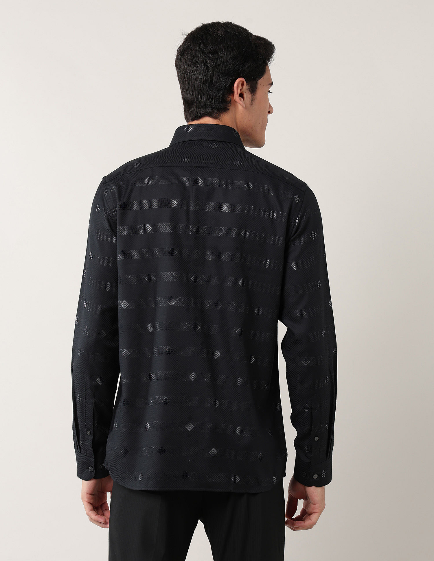 Arrow Newyork Manhattan Slim Fit Pure Cotton Shirt