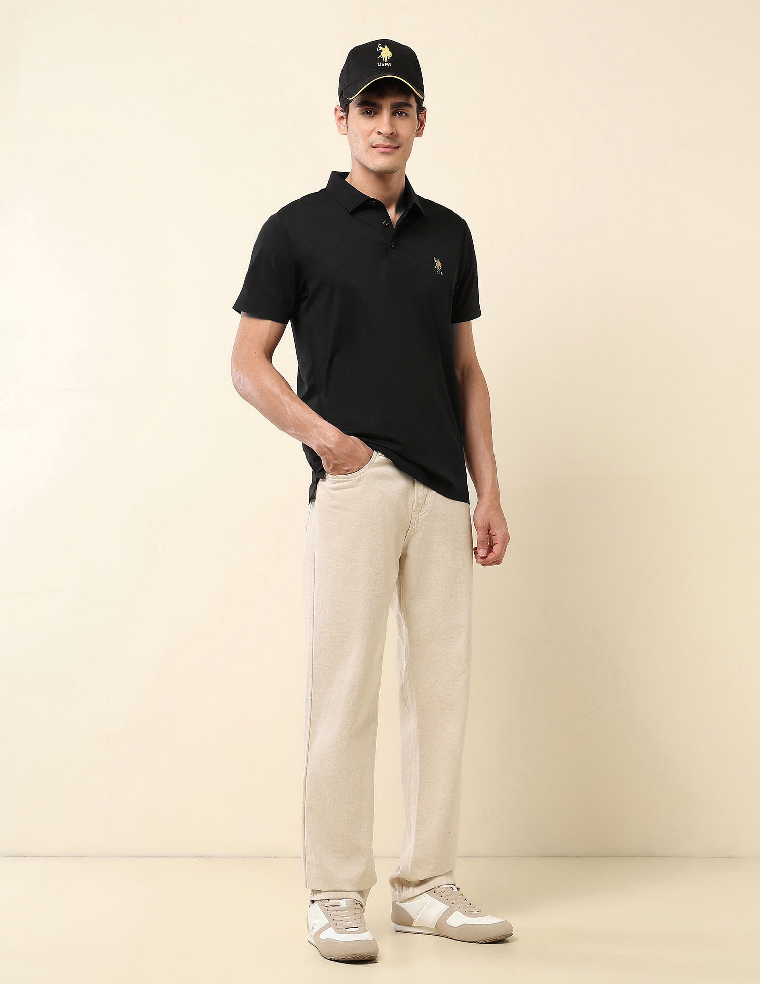 U.S. Polo Assn. Slim Fit Gentlemans Club Polo Shirt