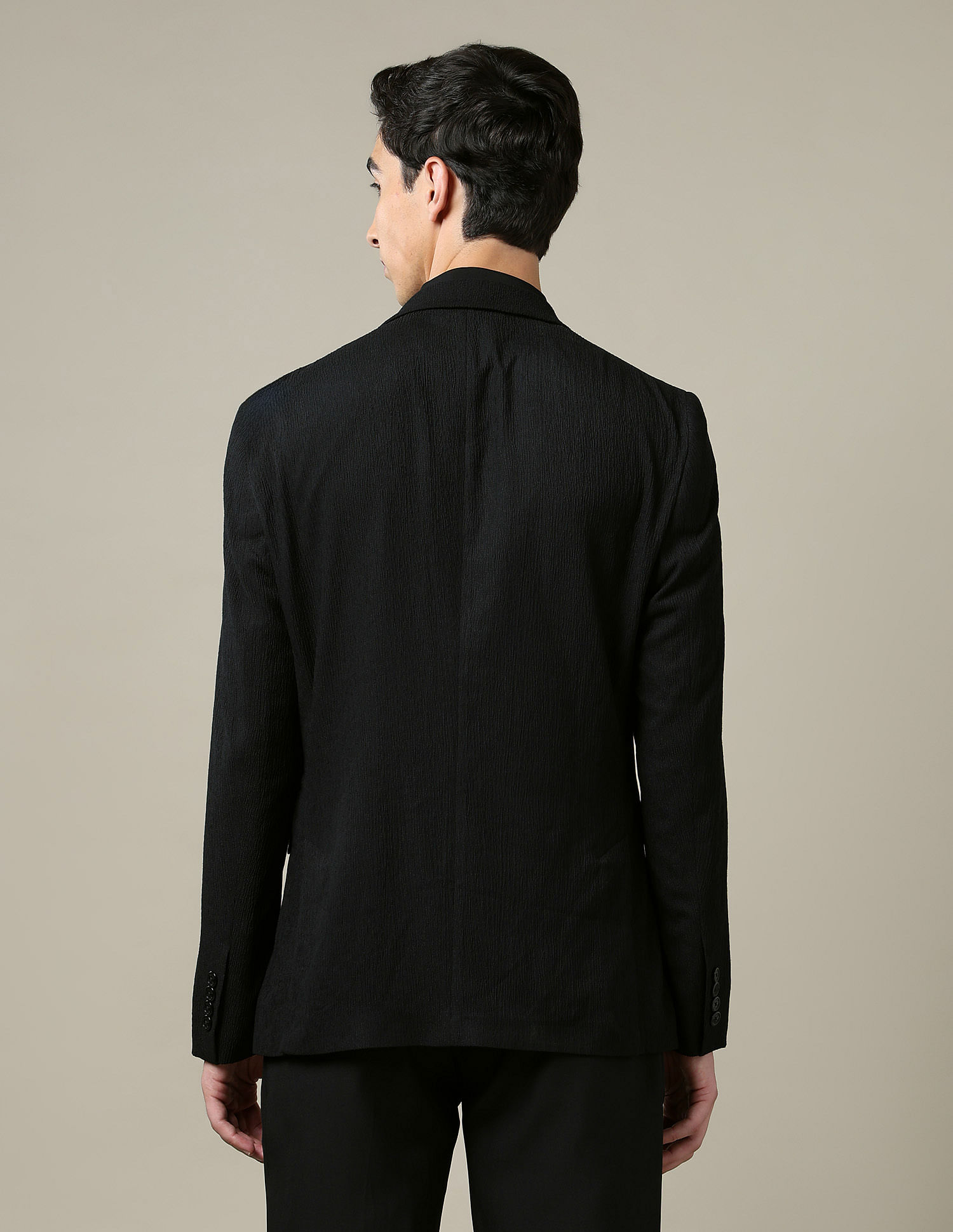 Arrow Zero Calorie Slim Fit Textured 1851 Blazer