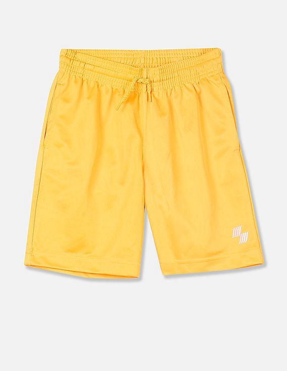 Boys yellow sales basketball shorts