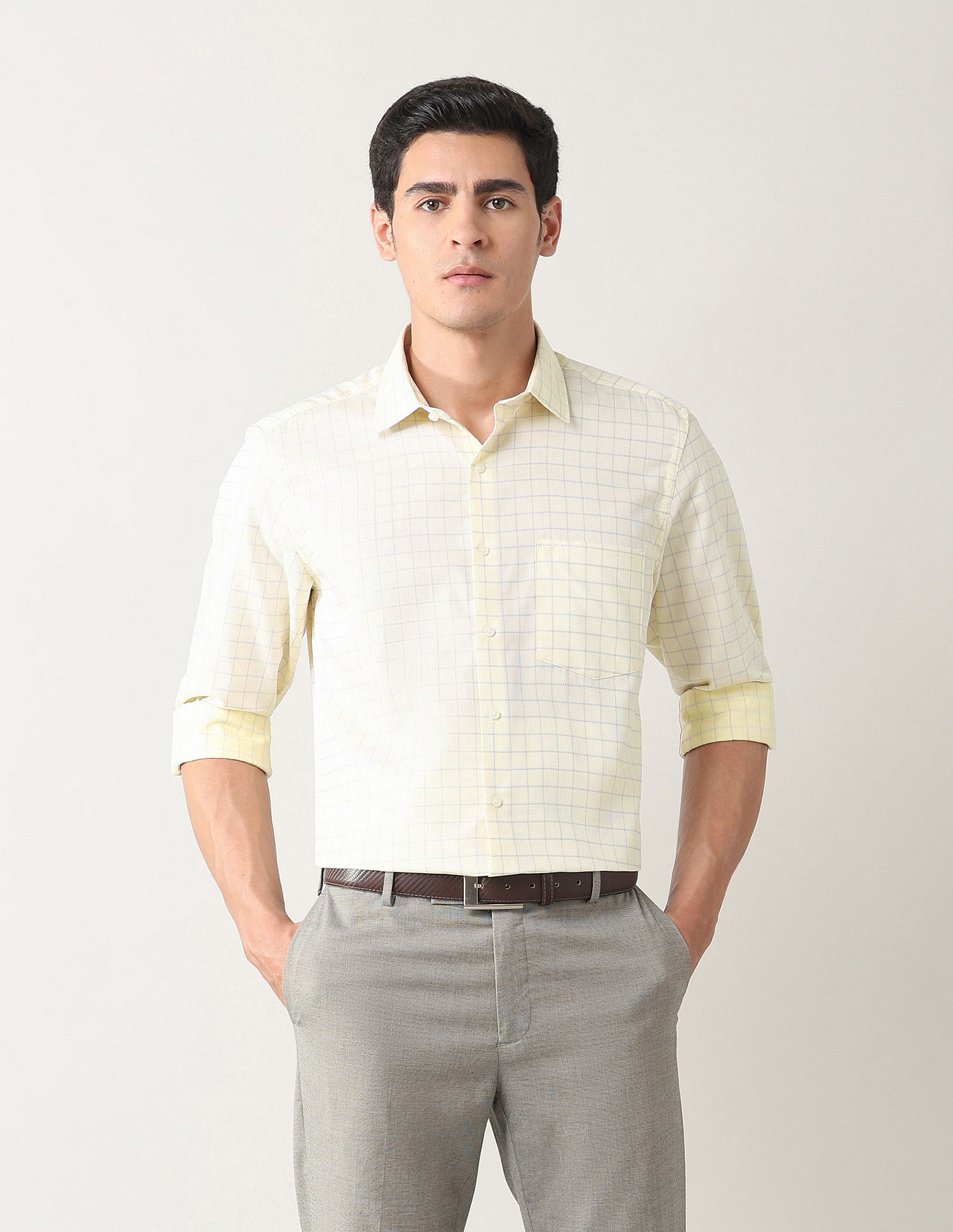 Arrow Windowpane Checked Liberty Classic Fit Shirt