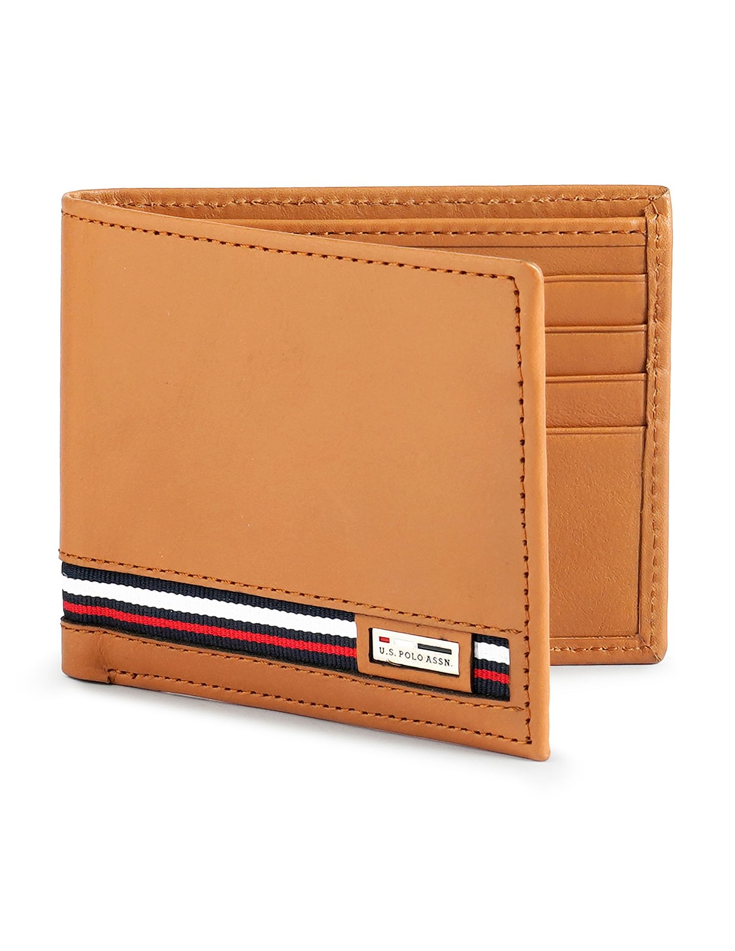 U.S. Polo Assn. Bi-Fold Solid Wallet