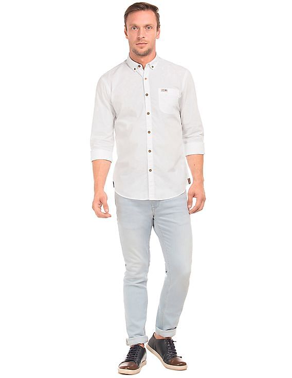 U.S. Polo Assn. Denim Co. Slim Fit Button Down Shirt
