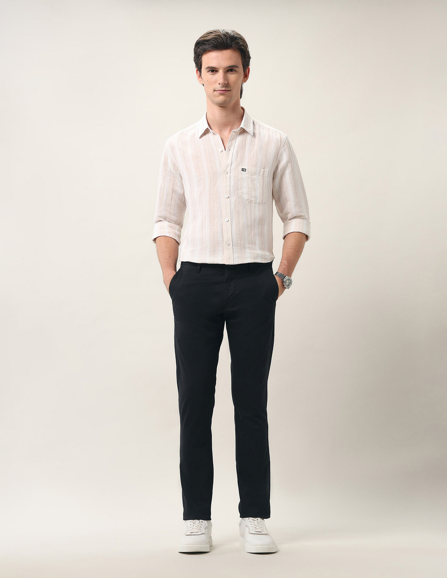 Arrow Sport Slim Fit Air Soft Trousers