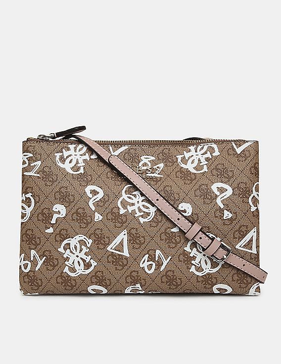 Guess wilder double zip crossbody new arrivals