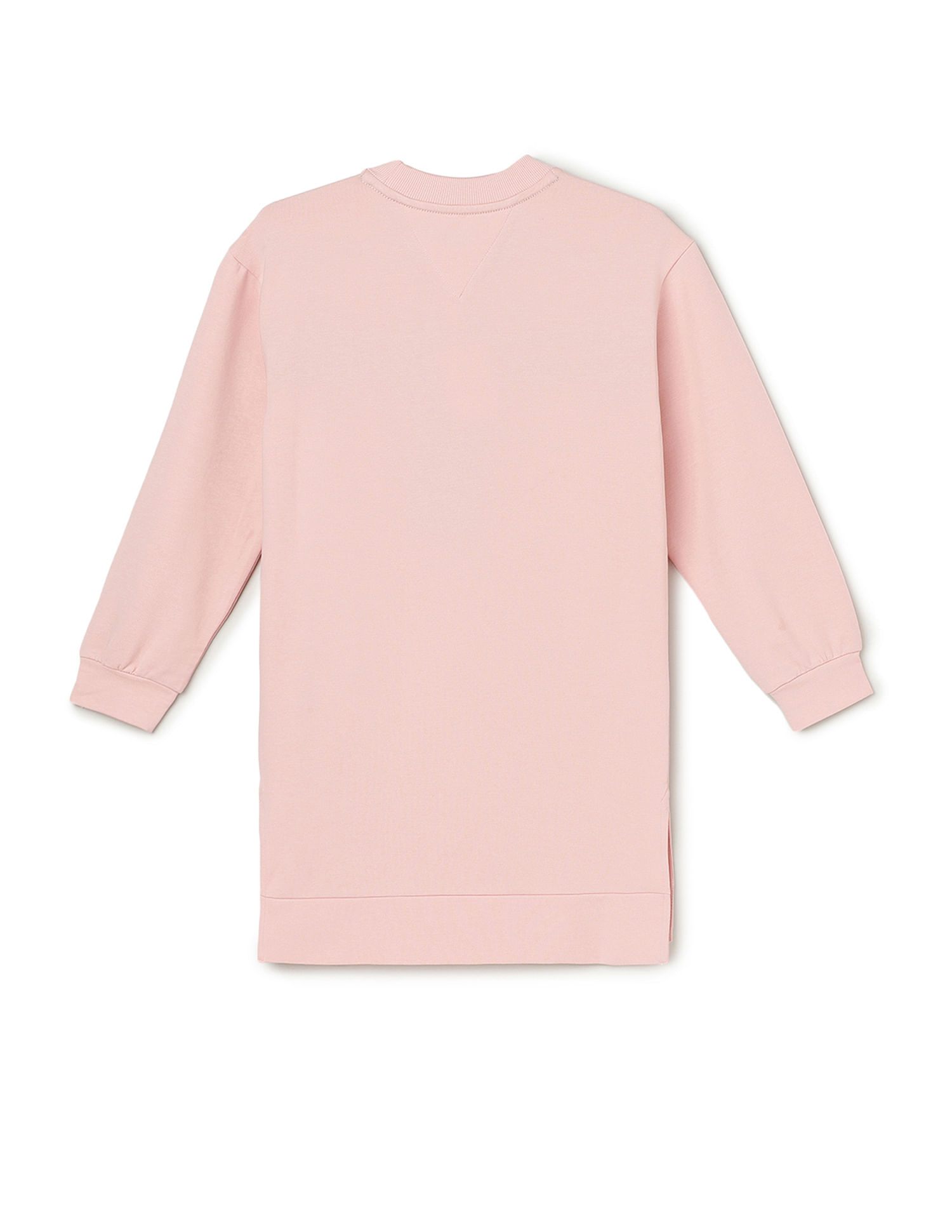 Tommy Hilfiger Kids Girls Ribcord Insert Crewneck Dress