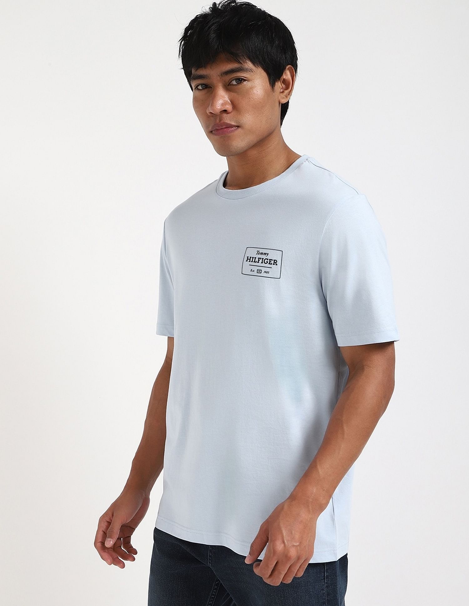 Tommy Hilfiger Logo Regular-Fit Cotton T-Shirt
