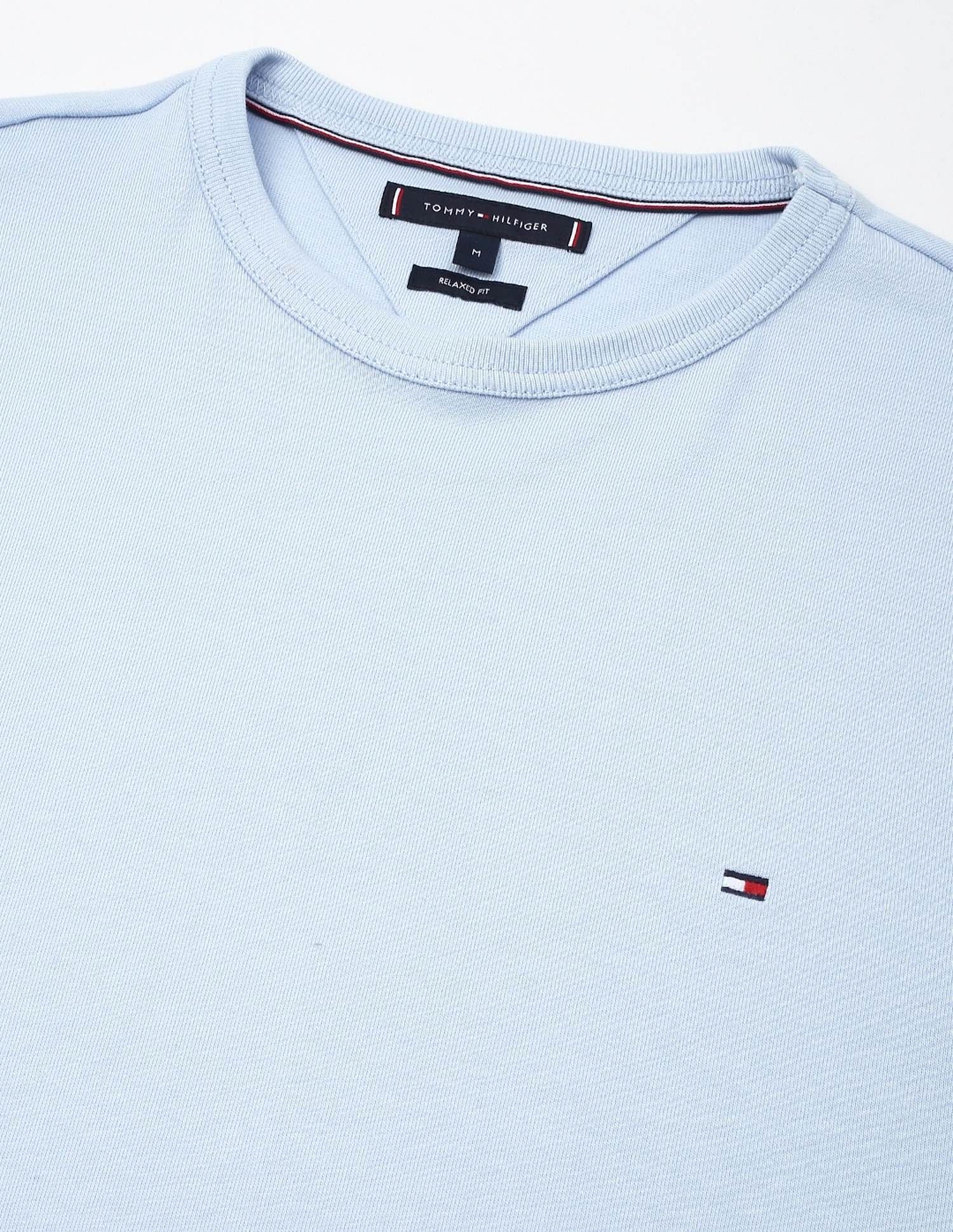 Tommy Hilfiger Solid Relaxed-Fit Cotton T-Shirt