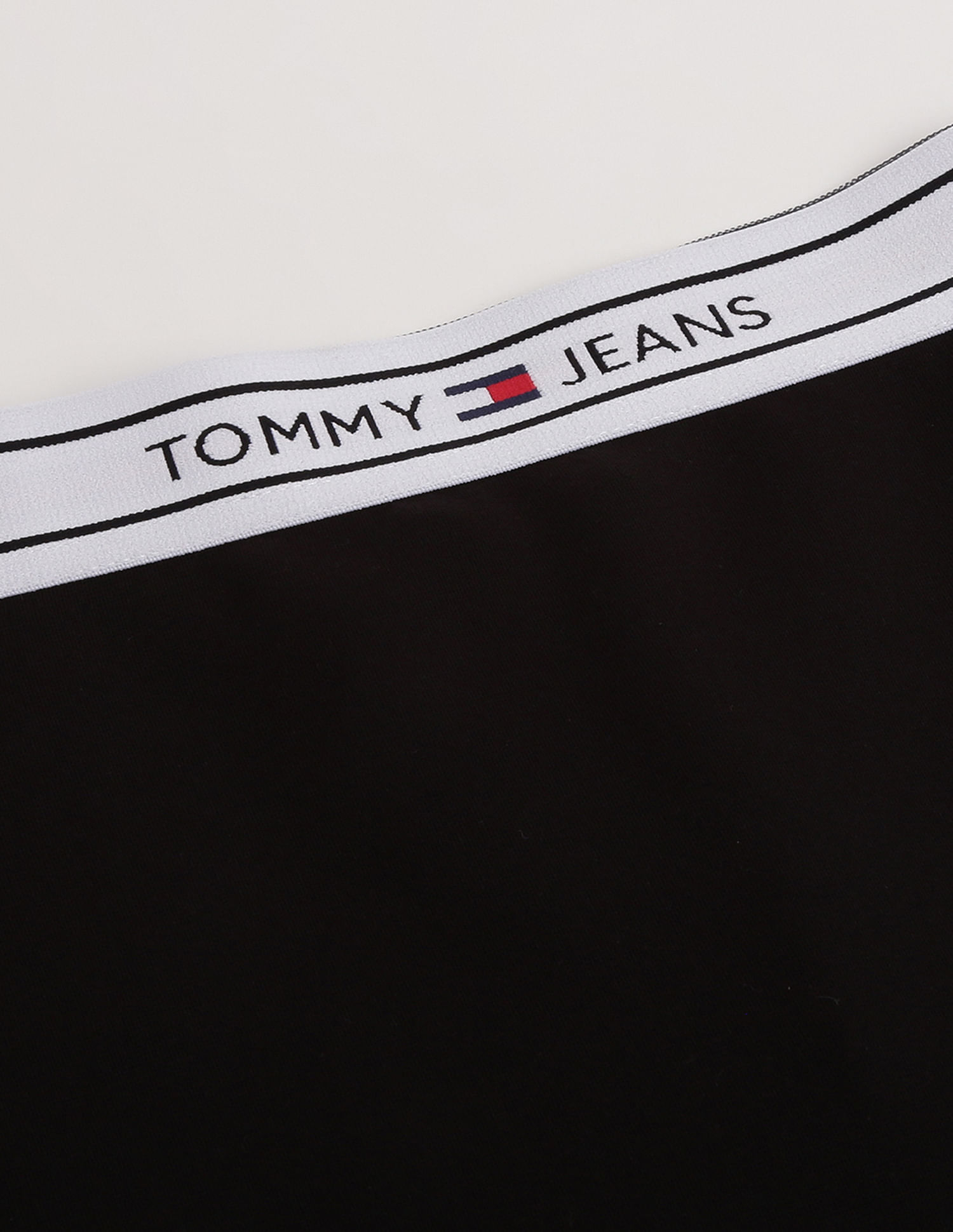 Tommy Hilfiger Brand Tape Viscose Mini Skirt