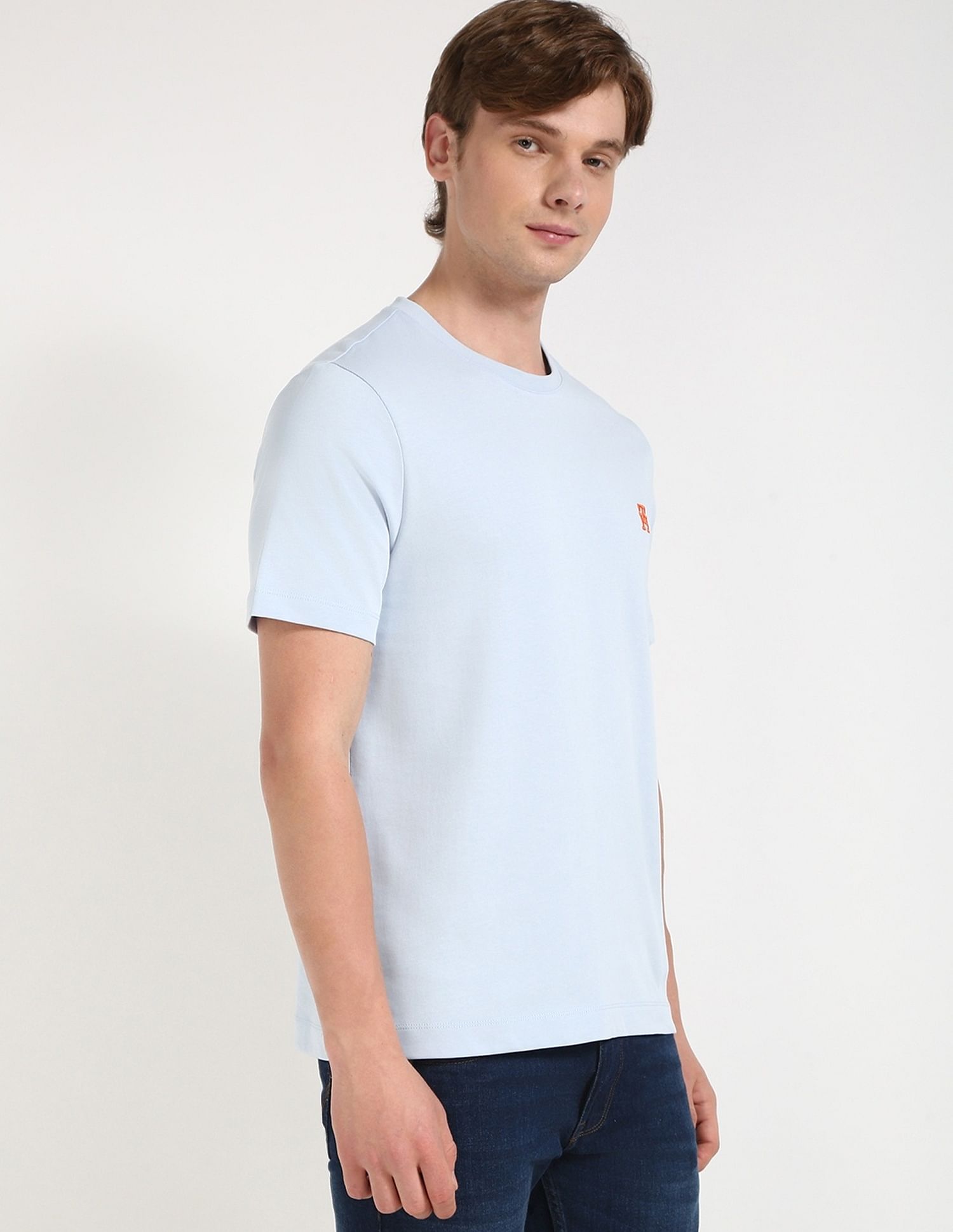 Tommy Hilfiger Solid Regular-Fit Cotton T-Shirt
