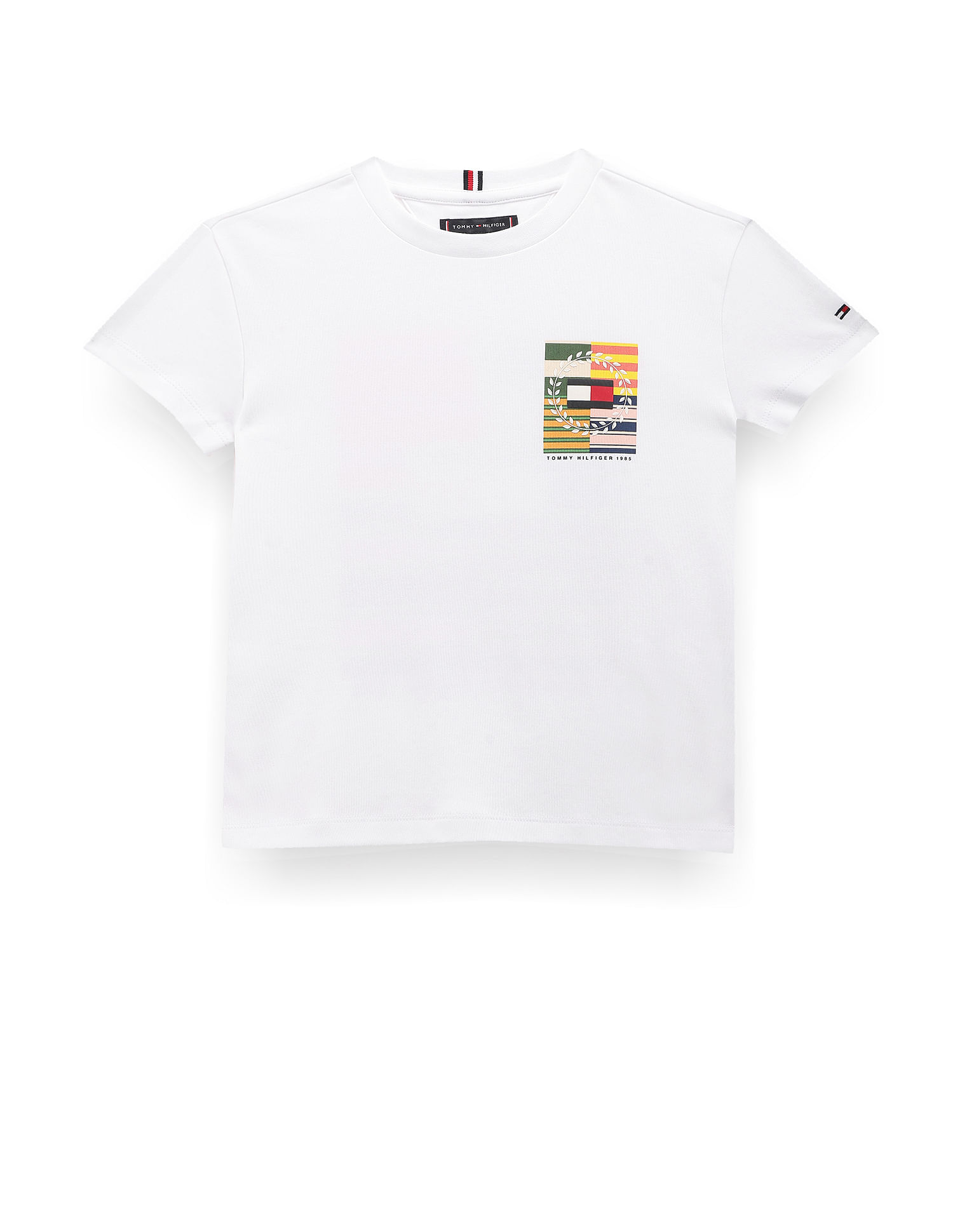 Tommy Hilfiger Kids Boys Cotton Graphic Print T-Shirt