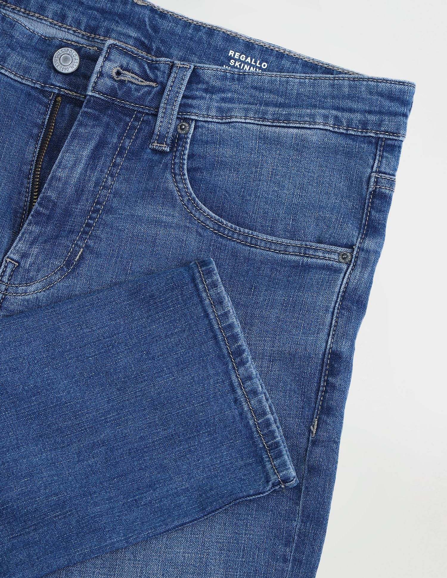 U.S. Polo Assn. Denim Co. Regallo Skinny Fit Blue Jeans