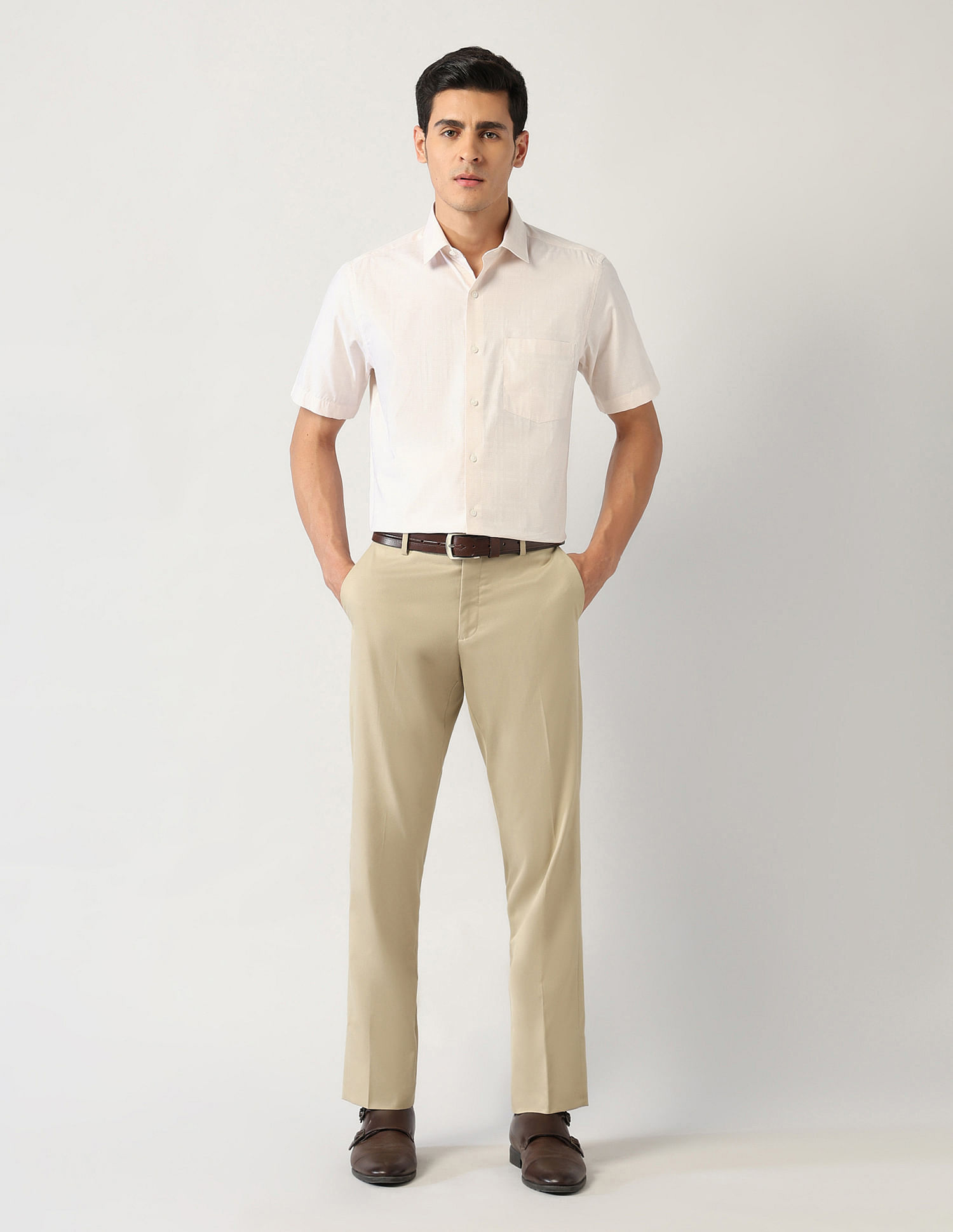 Arrow Liberty Classic Fit Textured Shirt