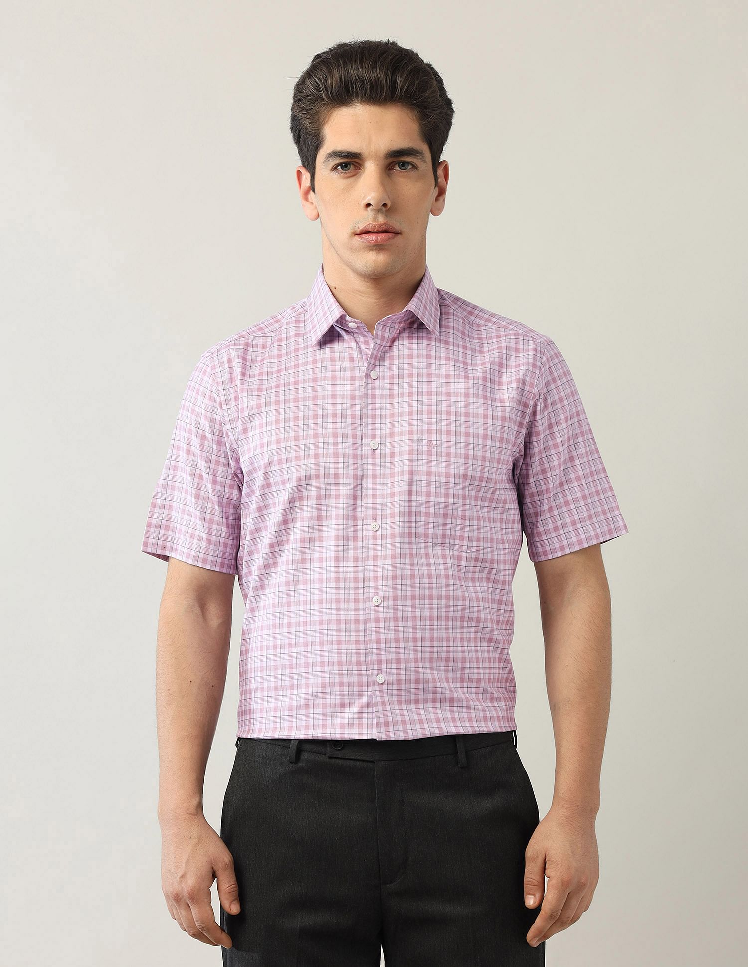 Arrow Dupplin Checked Dobby Shirt
