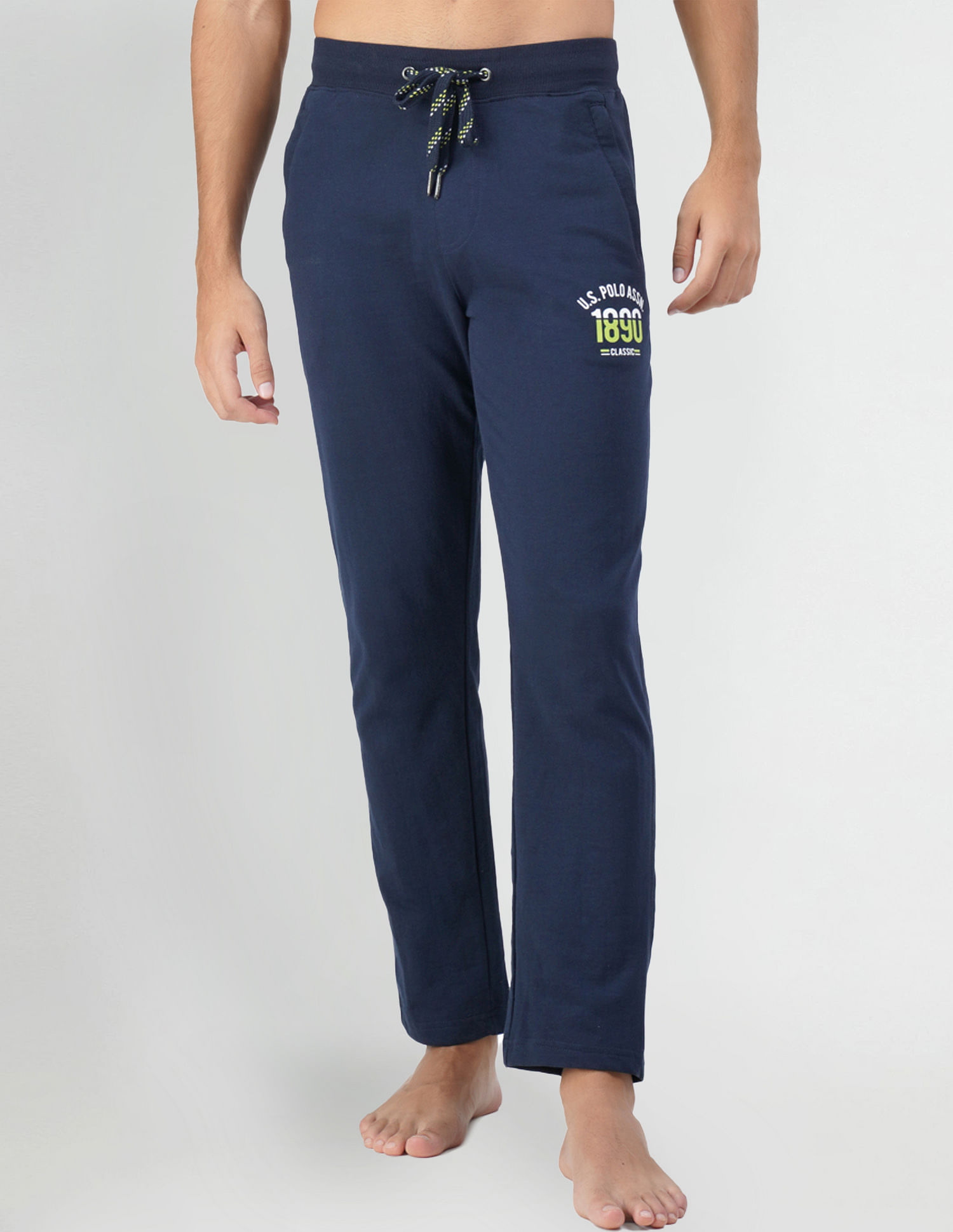 Buy USPA Innerwear Comfort Fit Mid Rise I606 Lounge Track Pants - Pack Of 1  - NNNOW.com