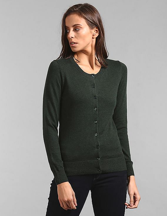 Gap green on sale cardigan