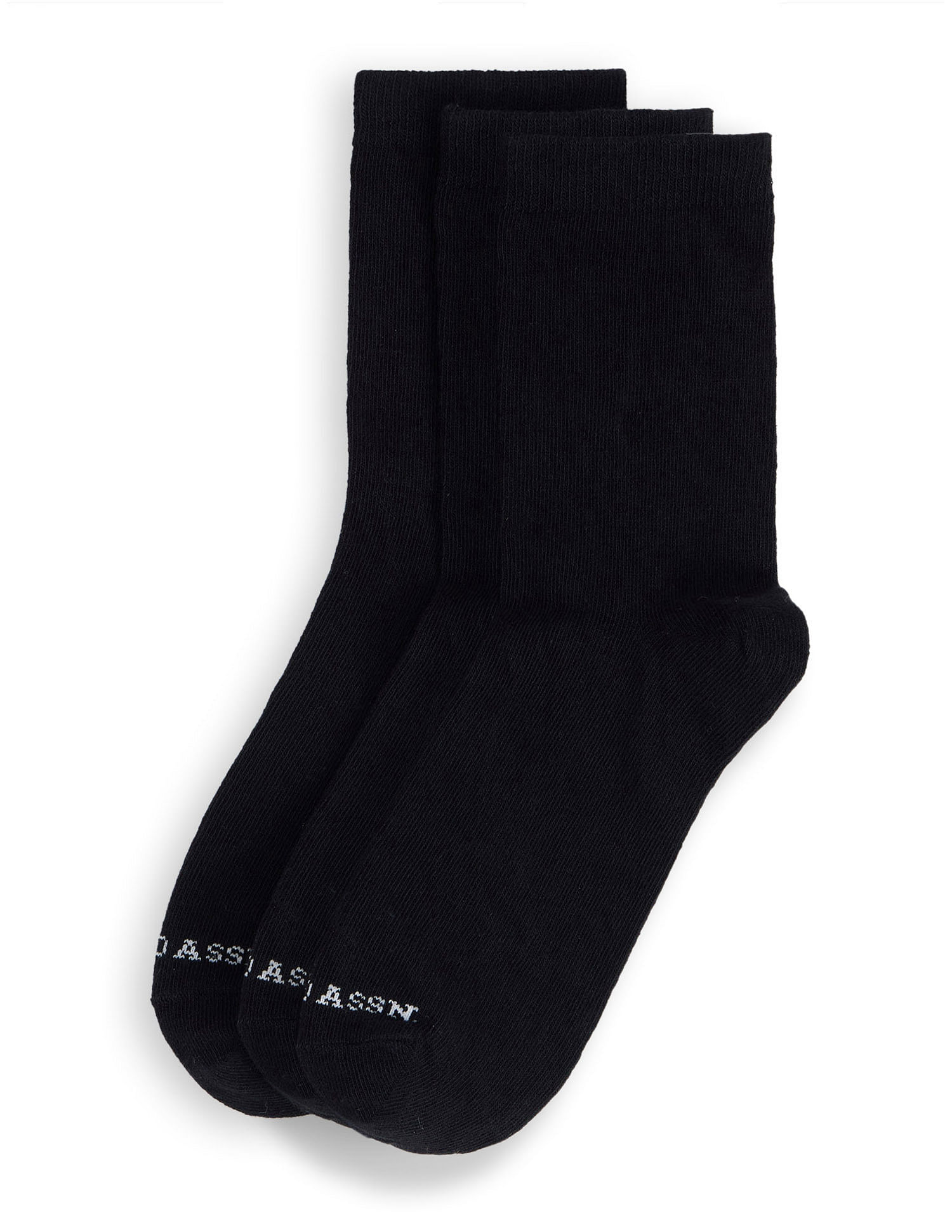 U.S. Polo Assn. Boys Mid-Calf Length KS001 Socks - Pack Of 3
