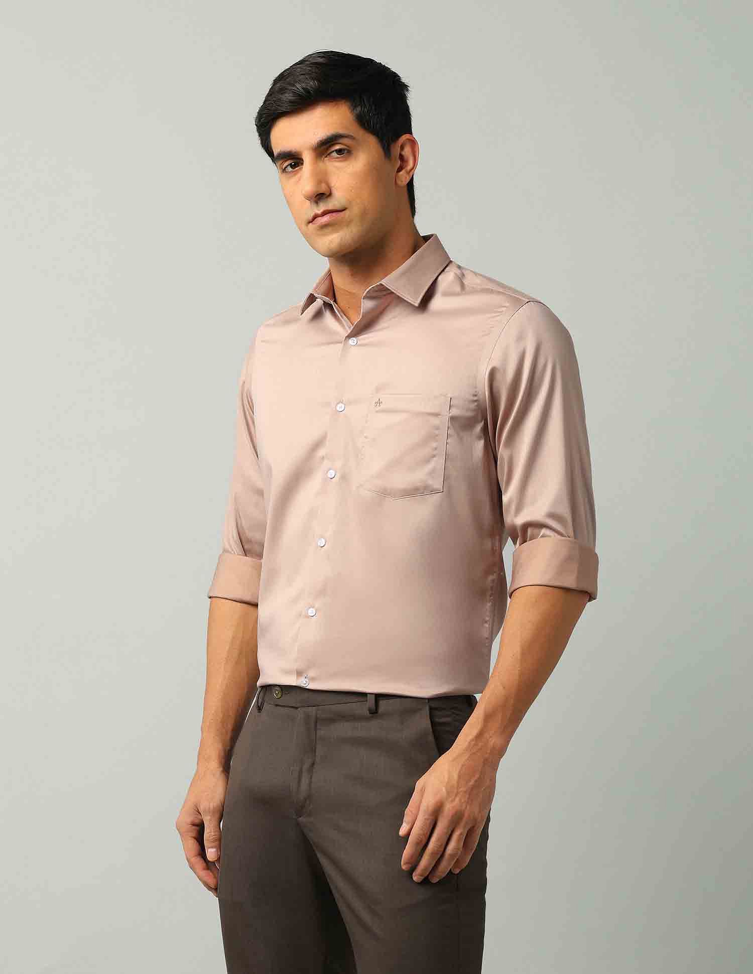 Arrow AutoPress Flx Solid Dobby Shirt