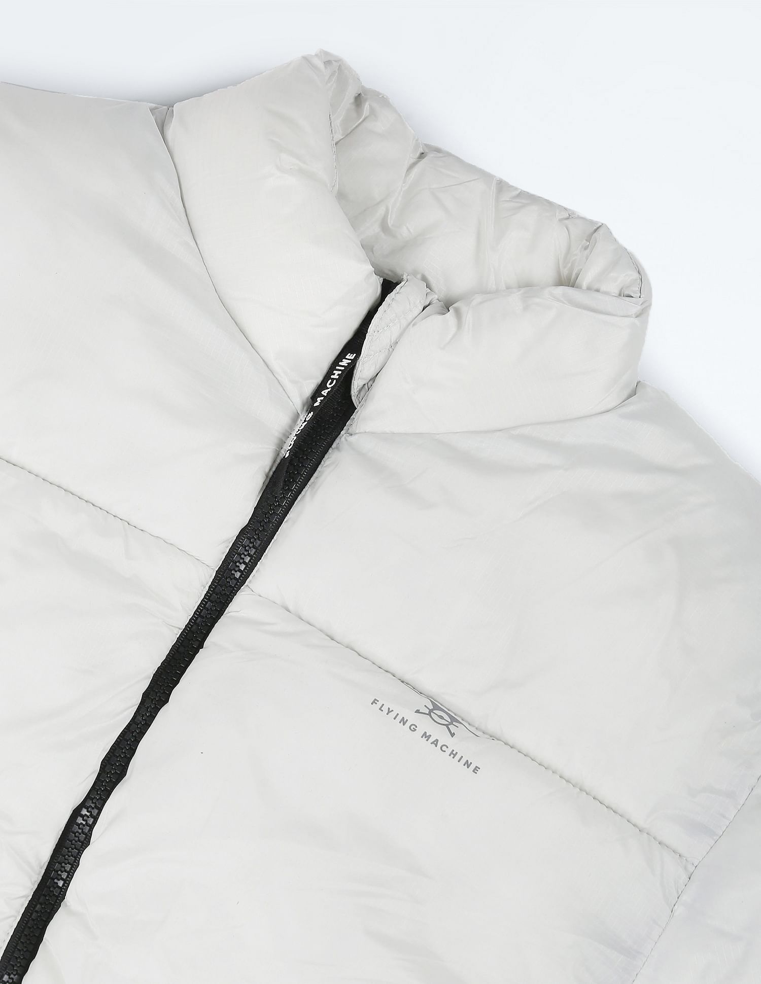 Flying Machine High Neck Solid Jacket