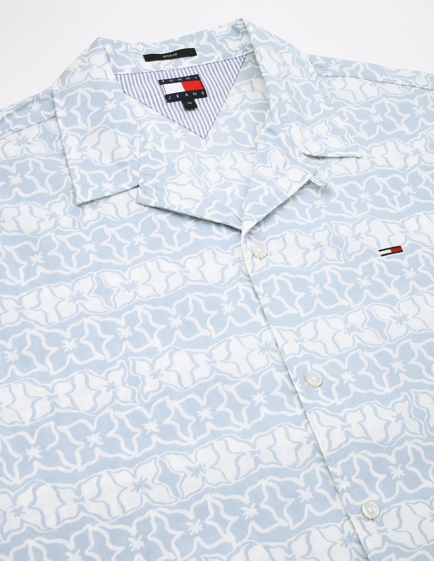 Tommy Hilfiger Printed Regular-Fit Woven Shirt