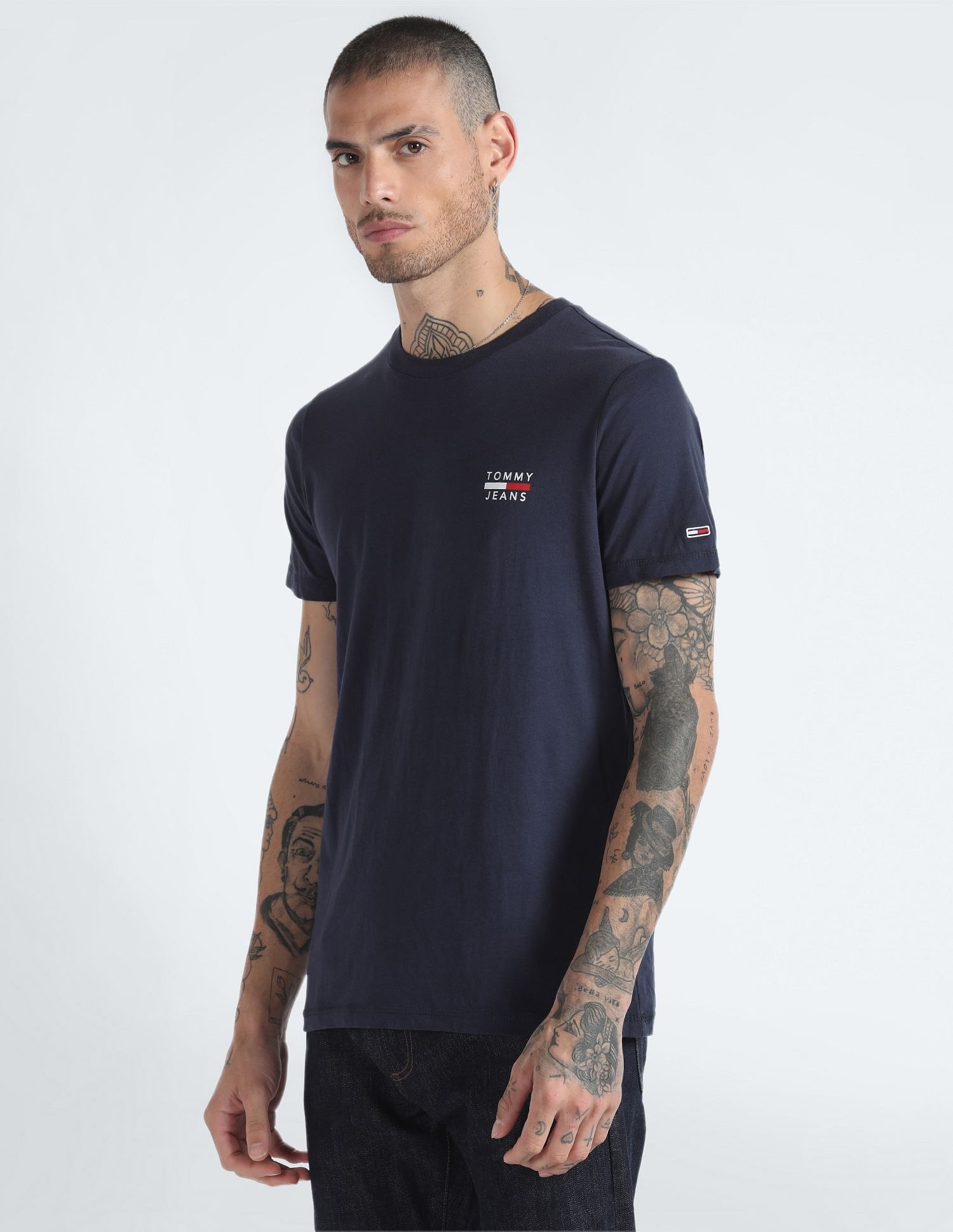 Tommy Hilfiger Chest Logo Slim Fit T-Shirt