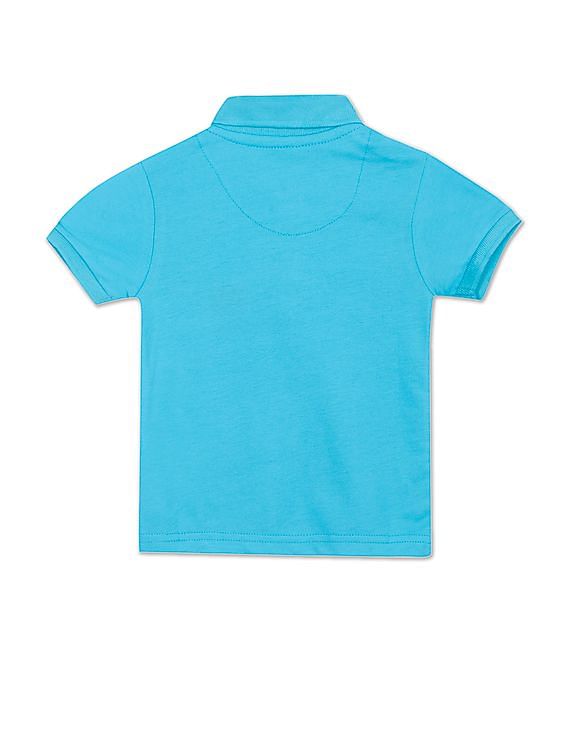U.S. Polo Assn. Kids Pure Cotton Solid Polo Shirt