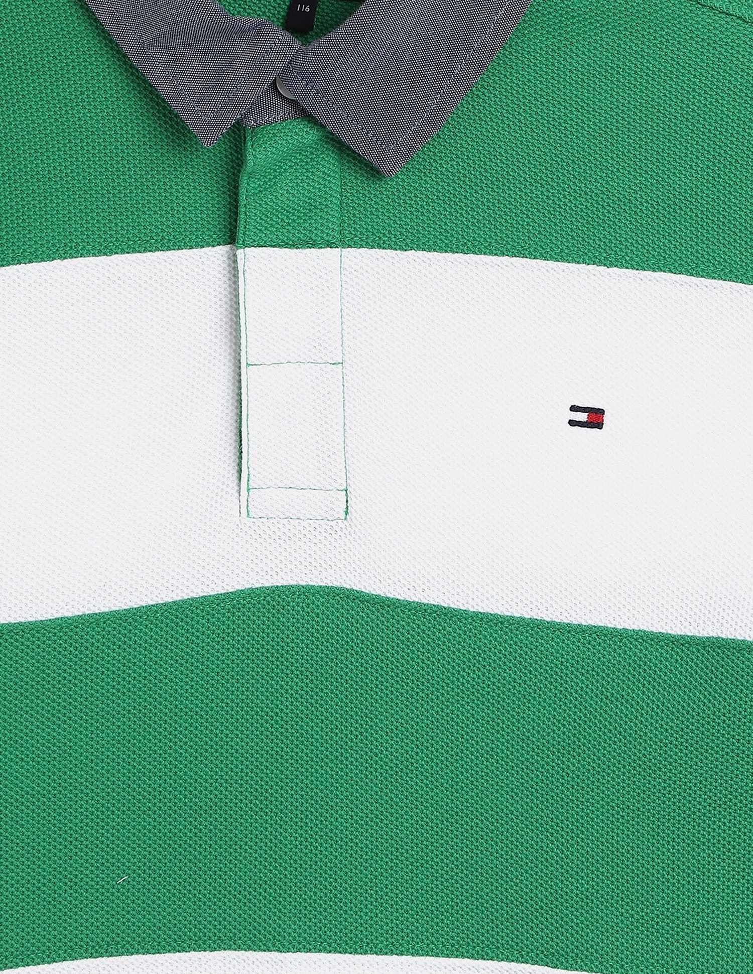 Tommy Hilfiger Kids Multi-Color Block T-shirt for Statement Look