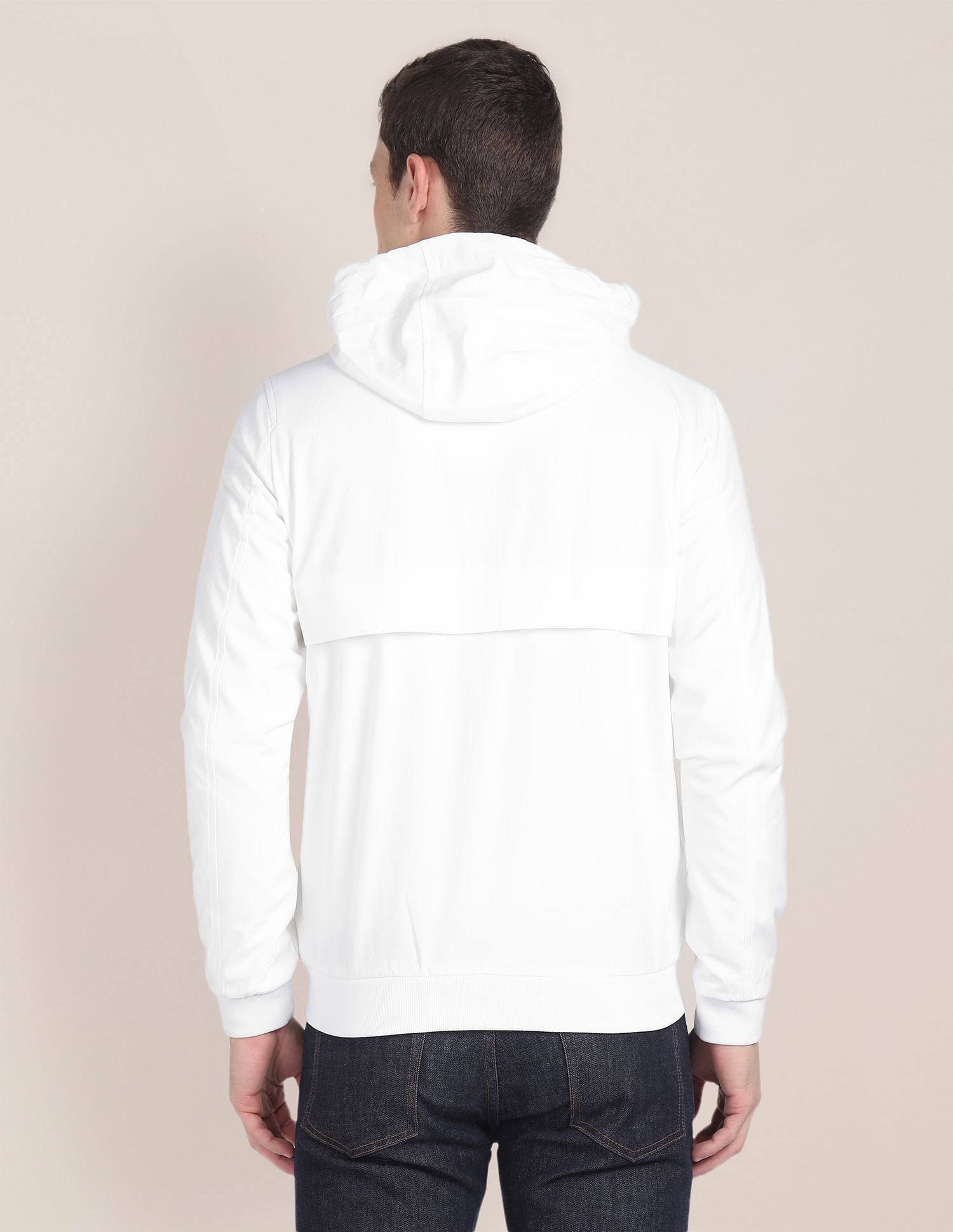 U.S. Polo Assn. Detachable Hood Windcheater Jacket