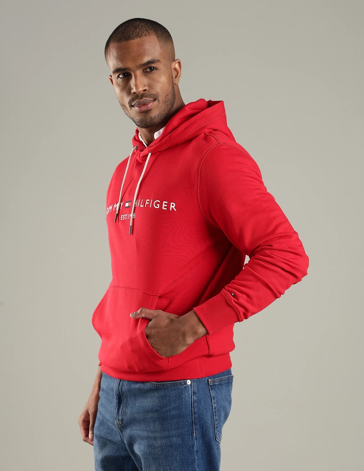 anuke　Embroidery Logo Sweat Buy Tommy Hilfiger Embroidered Logo Regular Fit Cotton Sweater