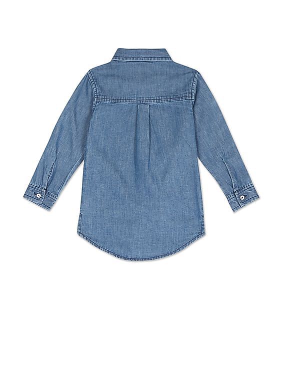 Denim hotsell polo dress