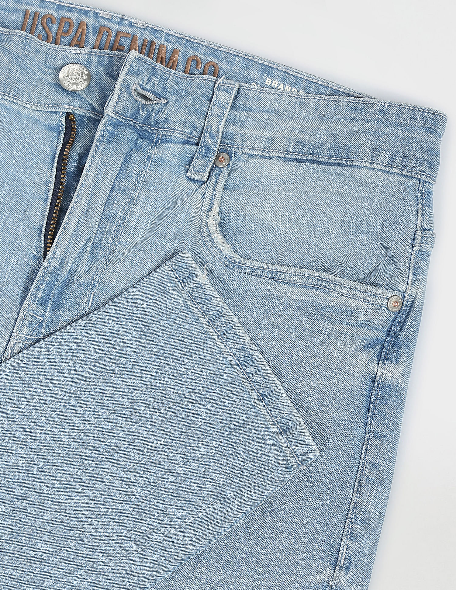 U.S. Polo Assn. Denim Co. Brandon Slim Tapered Fit Blue Jeans