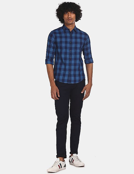 mens cherokee long sleeve shirts