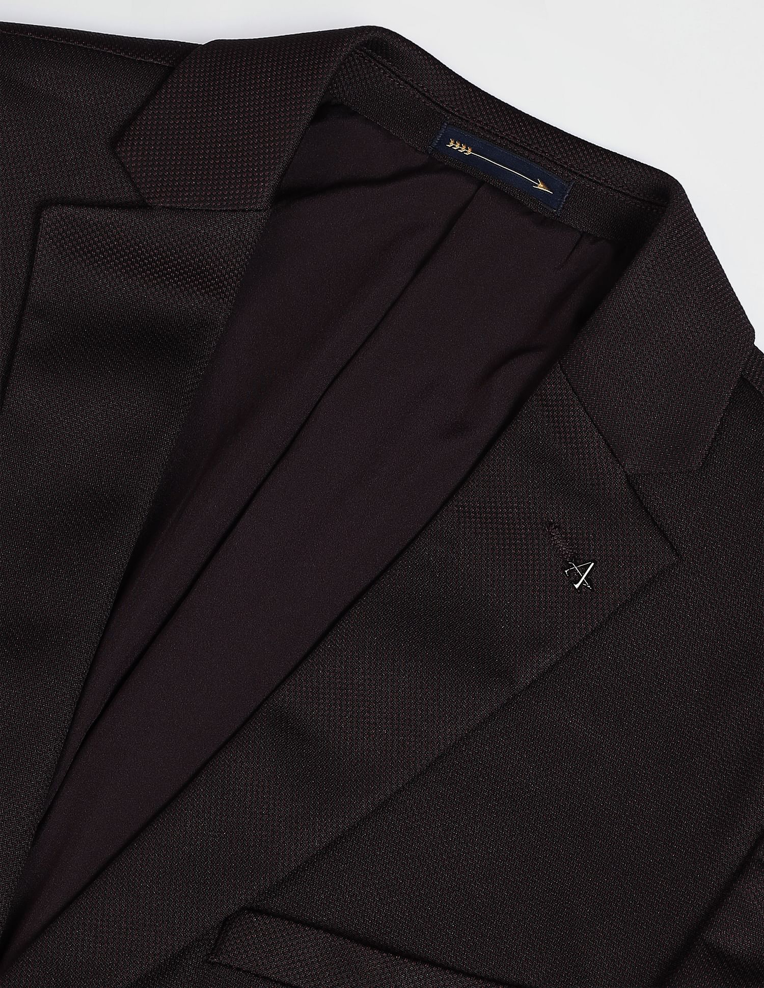 Arrow Zero Calorie Slim Fit Dobby Blazer