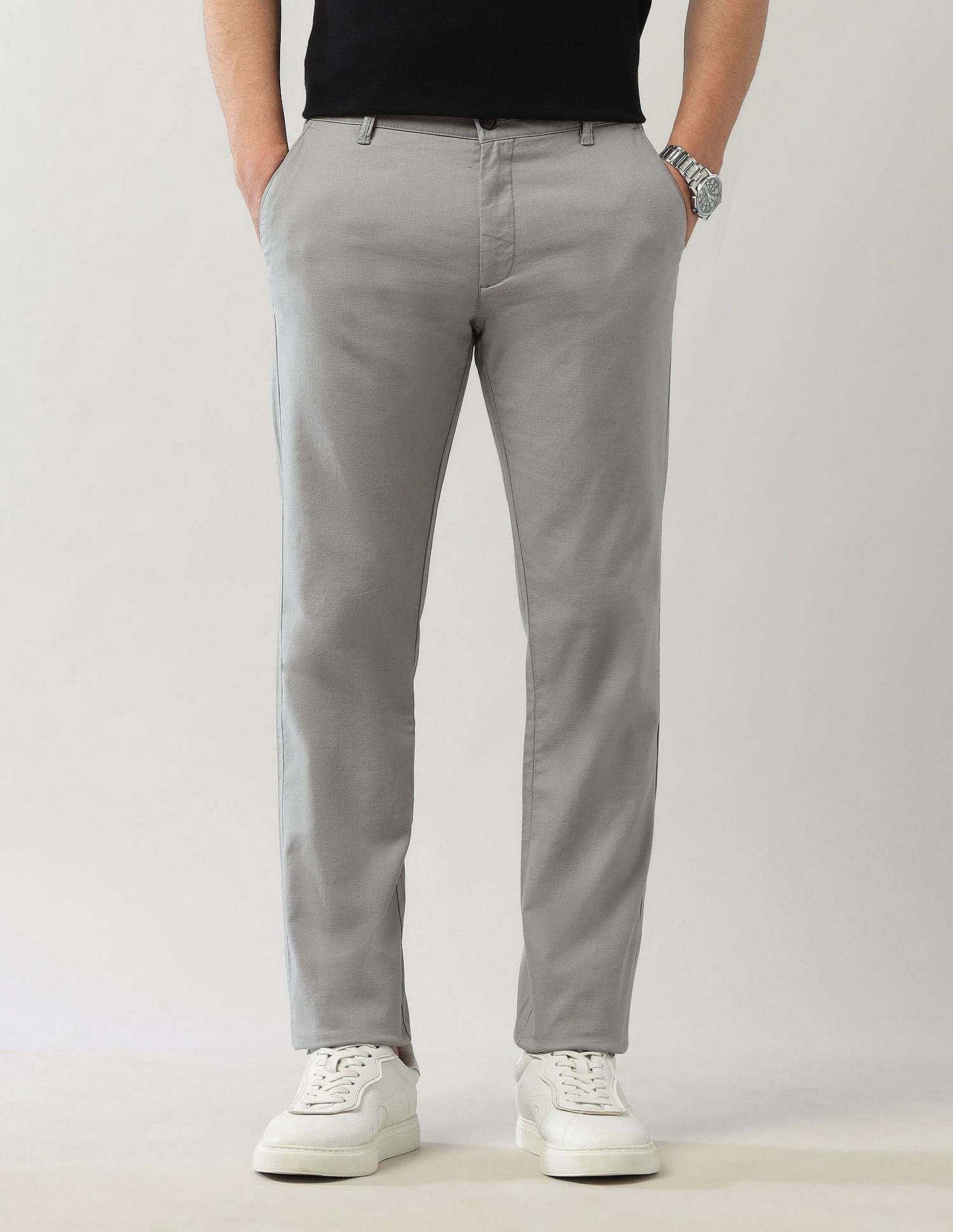 Arrow Sport Twill Night Is Young Trousers