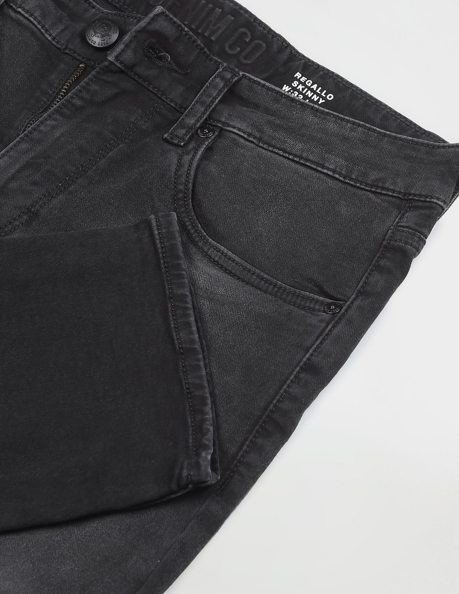 U.S. Polo Assn. Denim Co. Regallo Skinny Fit Black Jeans