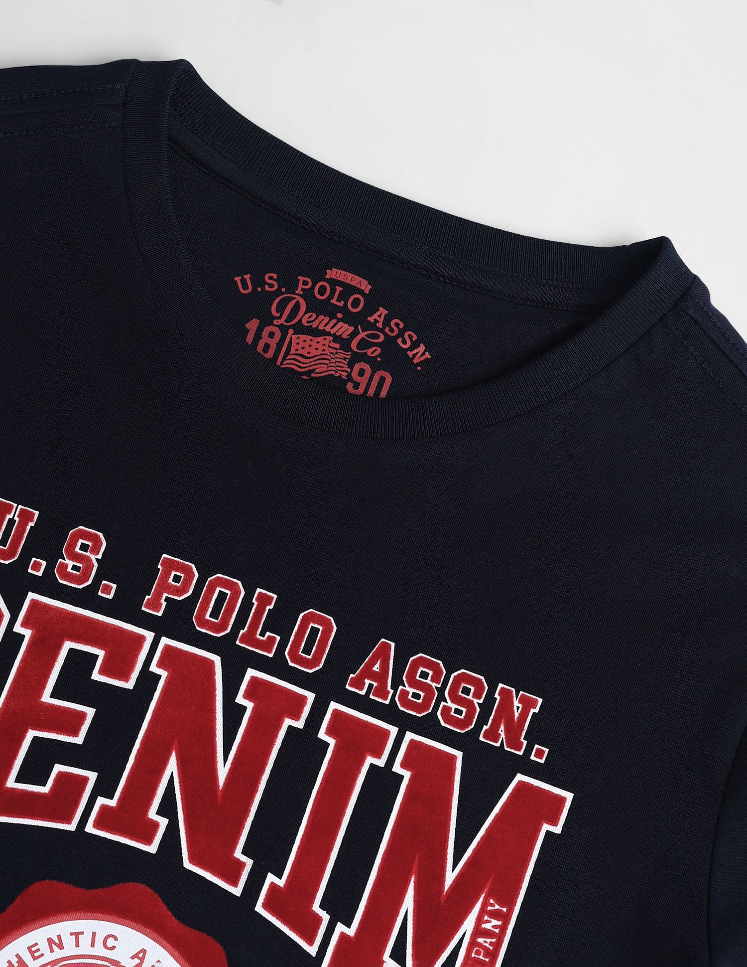 U.S. Polo Assn. Denim Co. Muscle Fit Appliqued T-Shirt