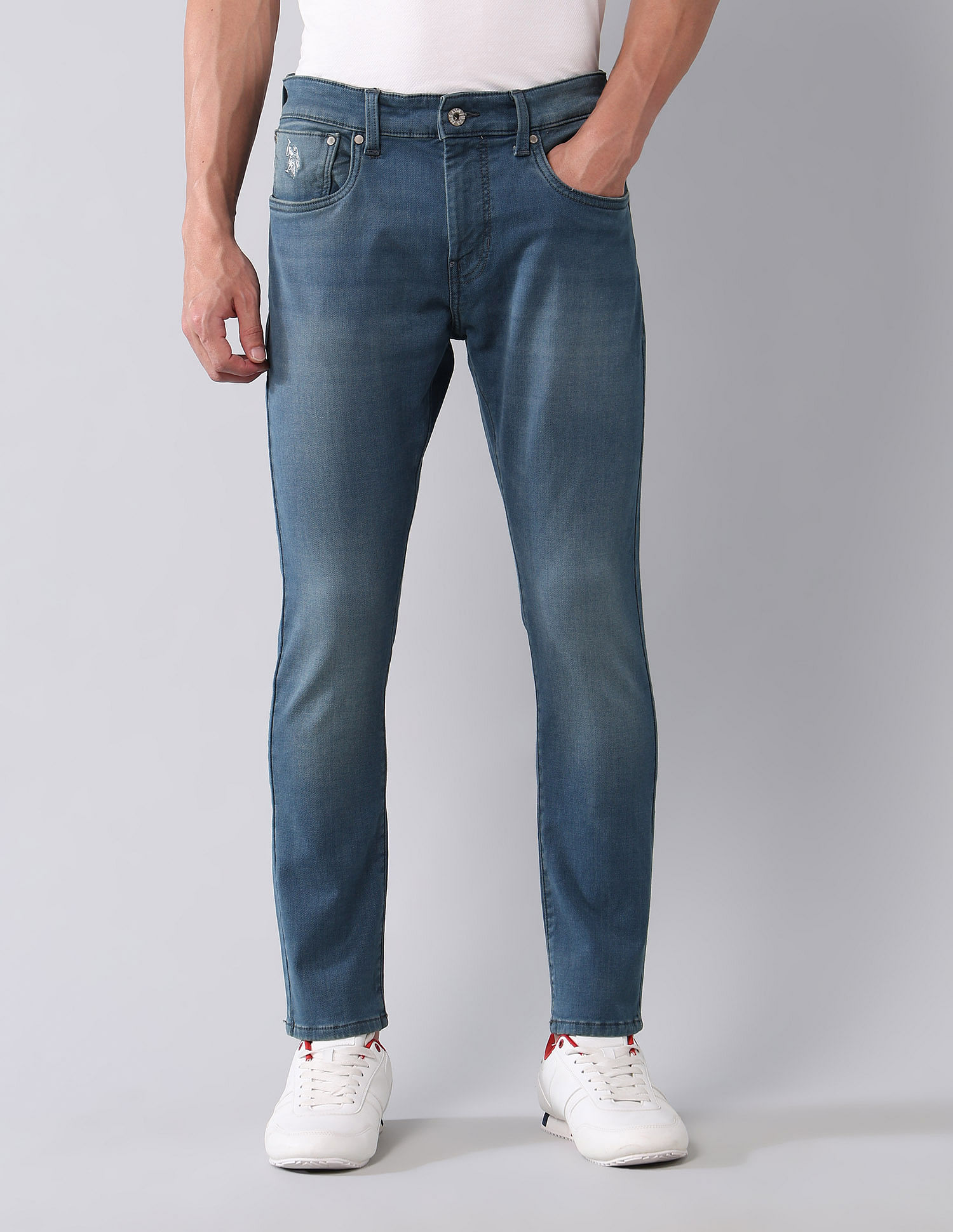 U.S. Polo Assn. Denim Co. Henry Tapered Fit Ultra Soft Jeans