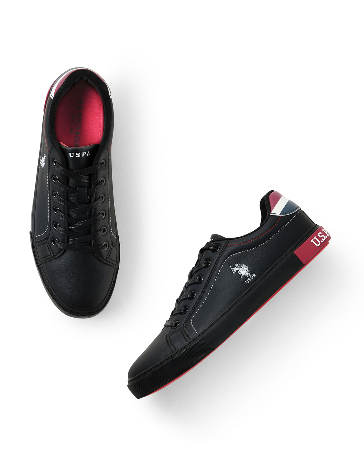 U.S. Polo Assn. Men Round Toe Rojas 4.0 Sneakers