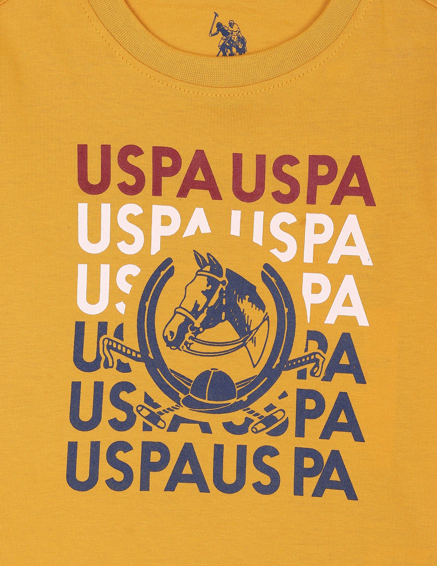 U.S. Polo Assn. Kids Boys Brand Print Cotton T-Shirt