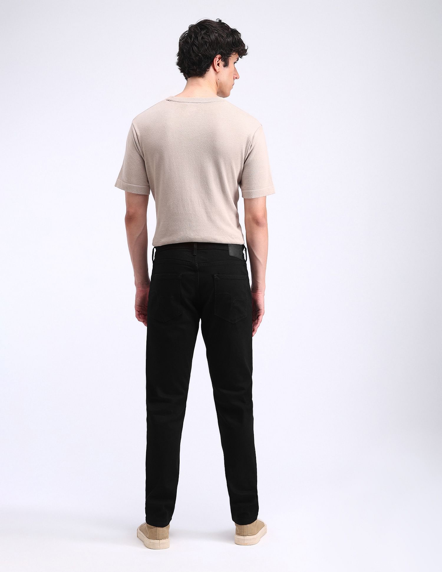 Flying Machine Slash Slim Tapered Jeans