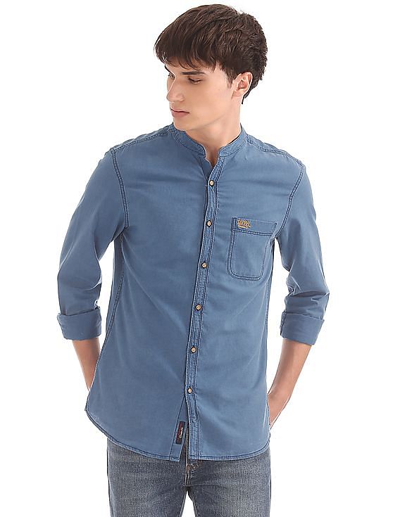 us polo chinese collar shirts
