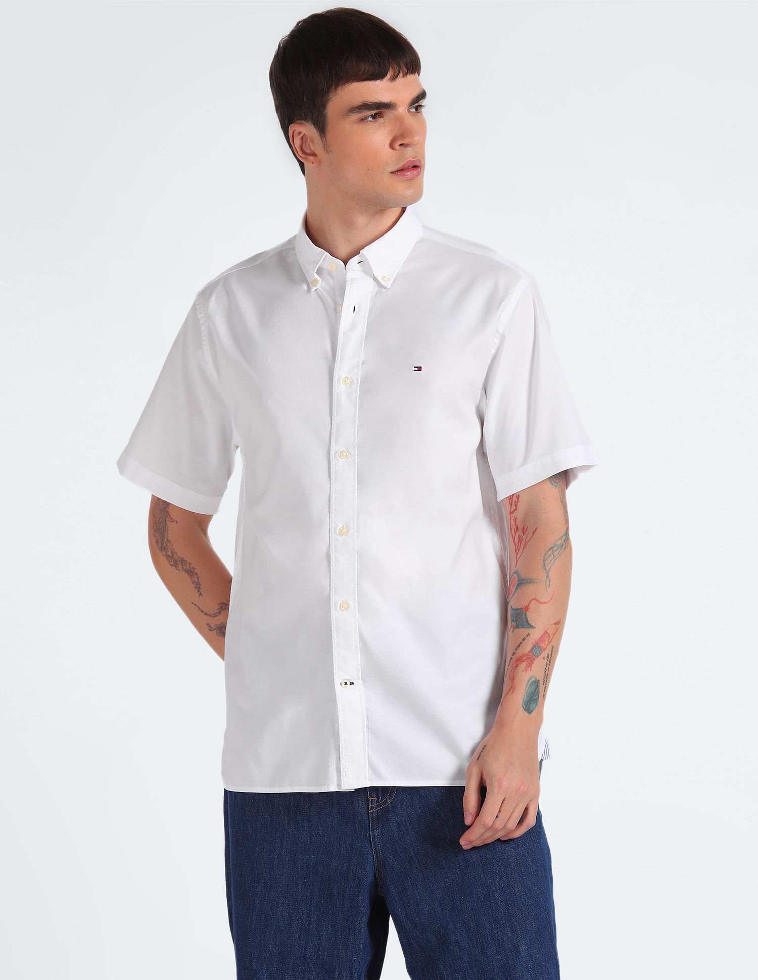 Tommy hilfiger oxford online shirt