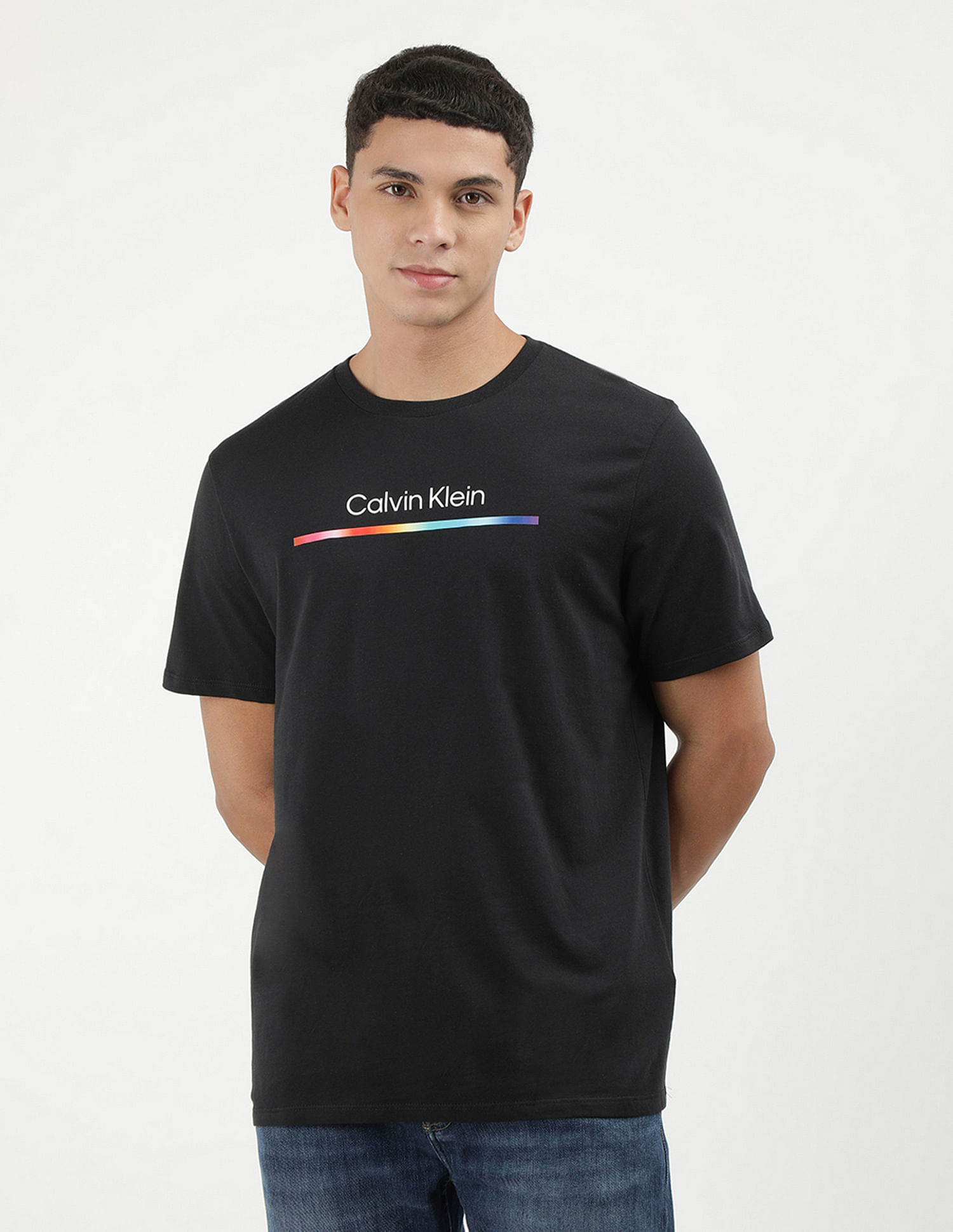 Calvin Klein Crew Neck Cotton T-Shirt