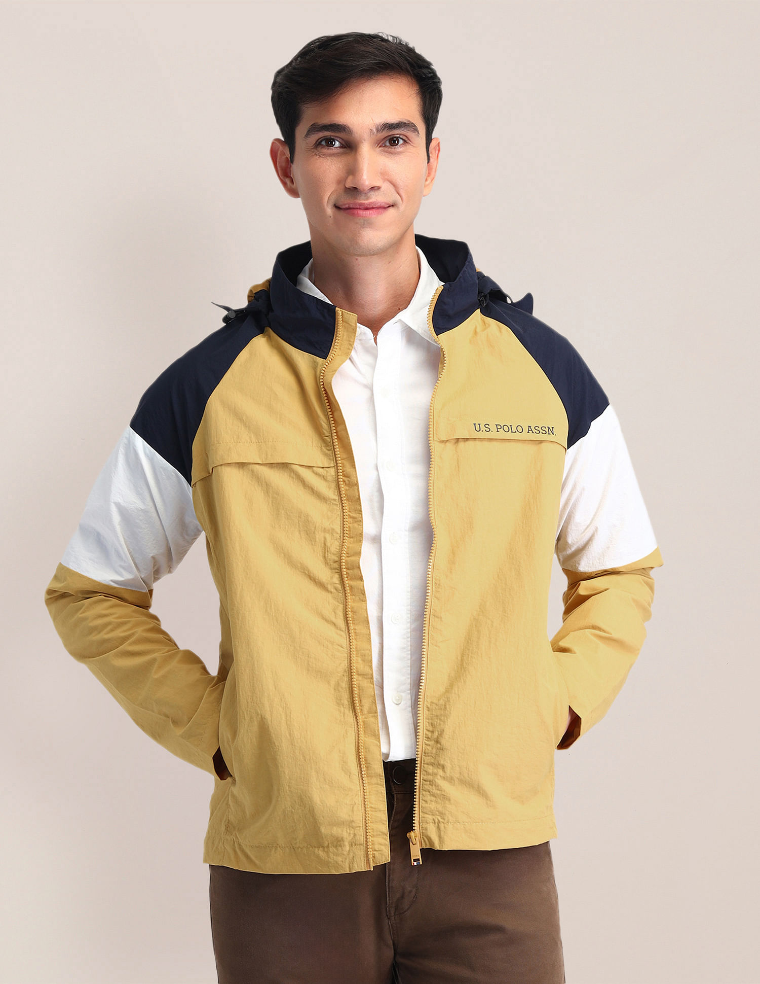 U.S. Polo Assn. Regular Fit Solid Padded Jacket
